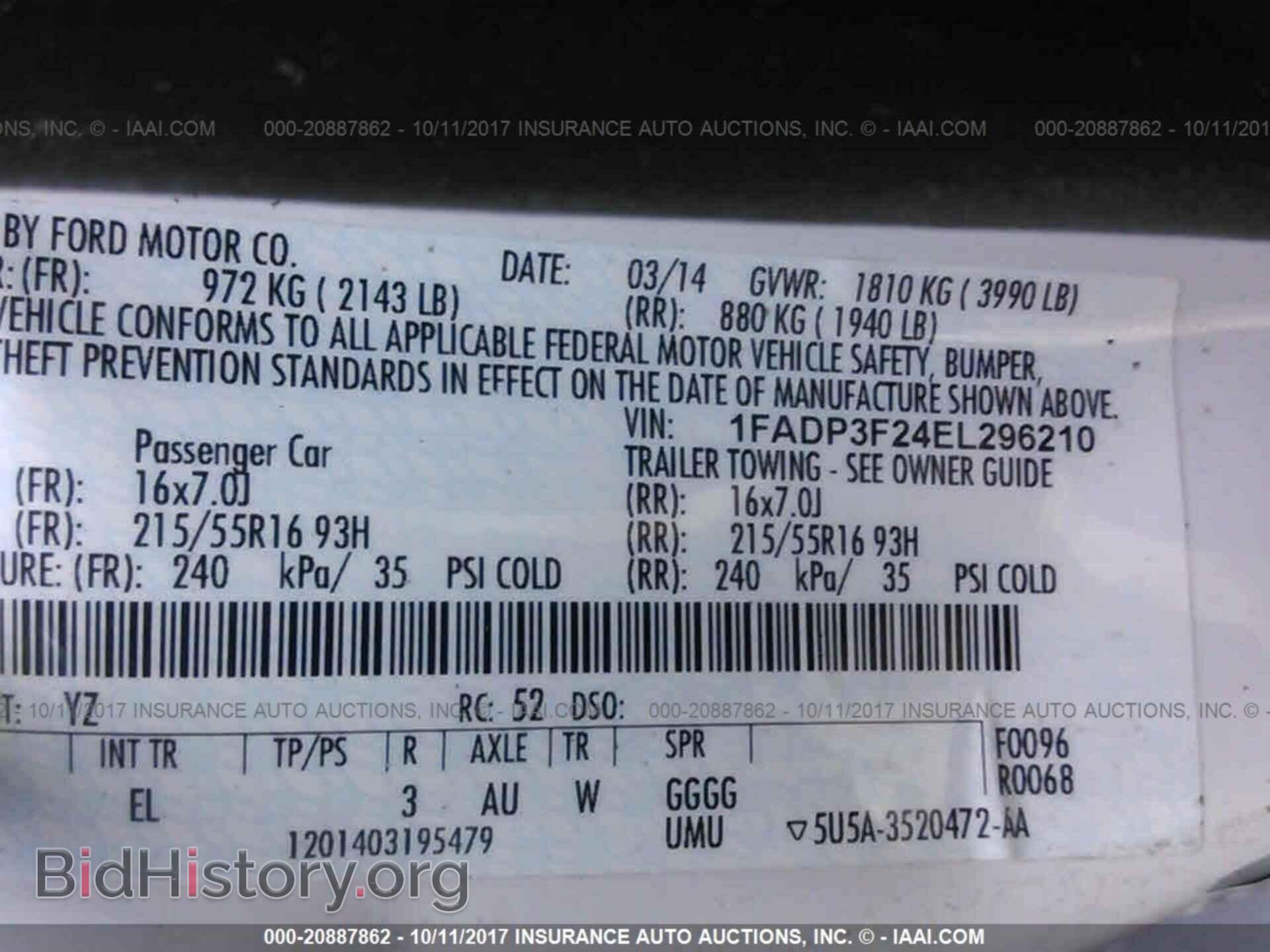 2014 Ford Focus - VIN: 1FADP3F24EL296210 - Photo 9