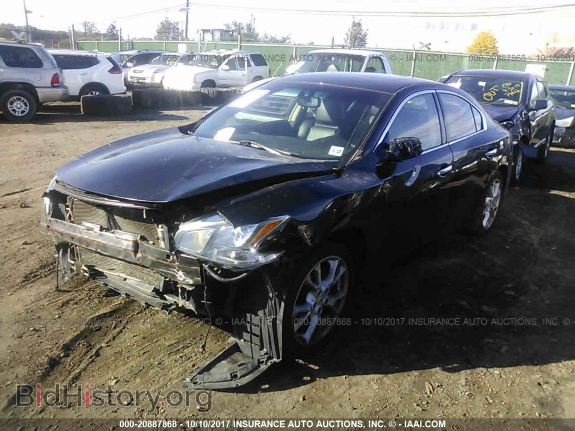 2012 Nissan Maxima - VIN: 1N4AA5AP1CC818453 - Фото 2