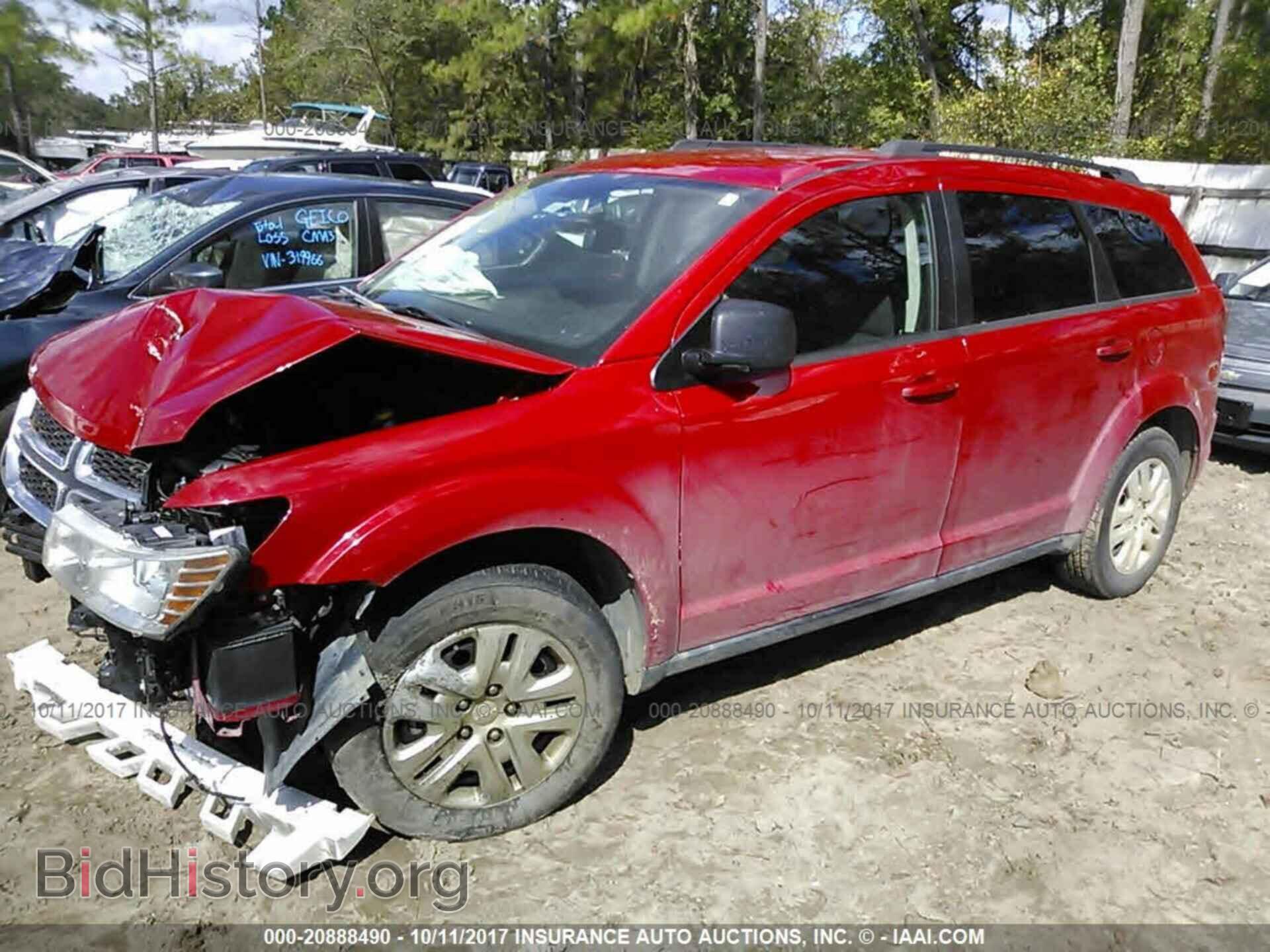 2016 Dodge Journey - VIN: 3C4PDCAB1GT219860 - Фото 2