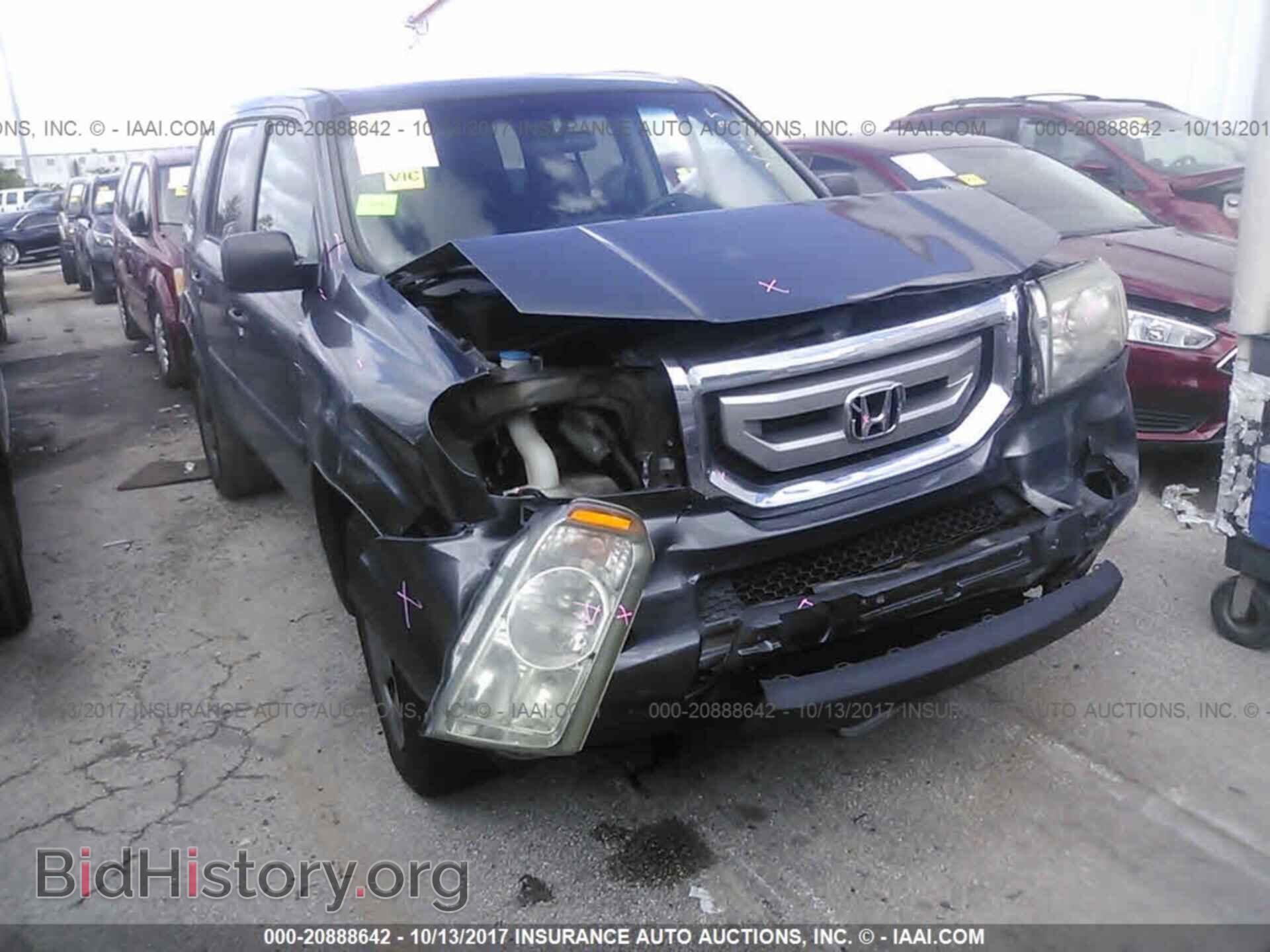 Фотография 5FNYF3H22BB015435 - Honda Pilot 2011