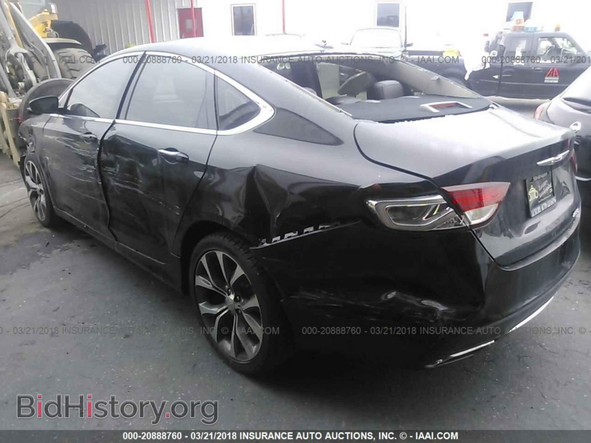 2015 Chrysler 200 - VIN: 1C3CCCCG7FN520047 - Photo 3