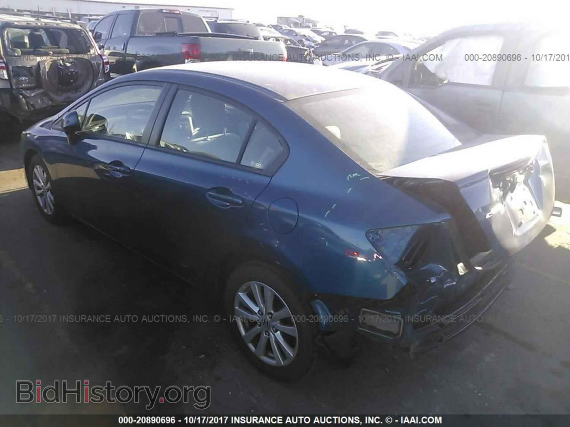 2012 Honda Civic - VIN: 19XFB2F85CE302487 - Фото 3