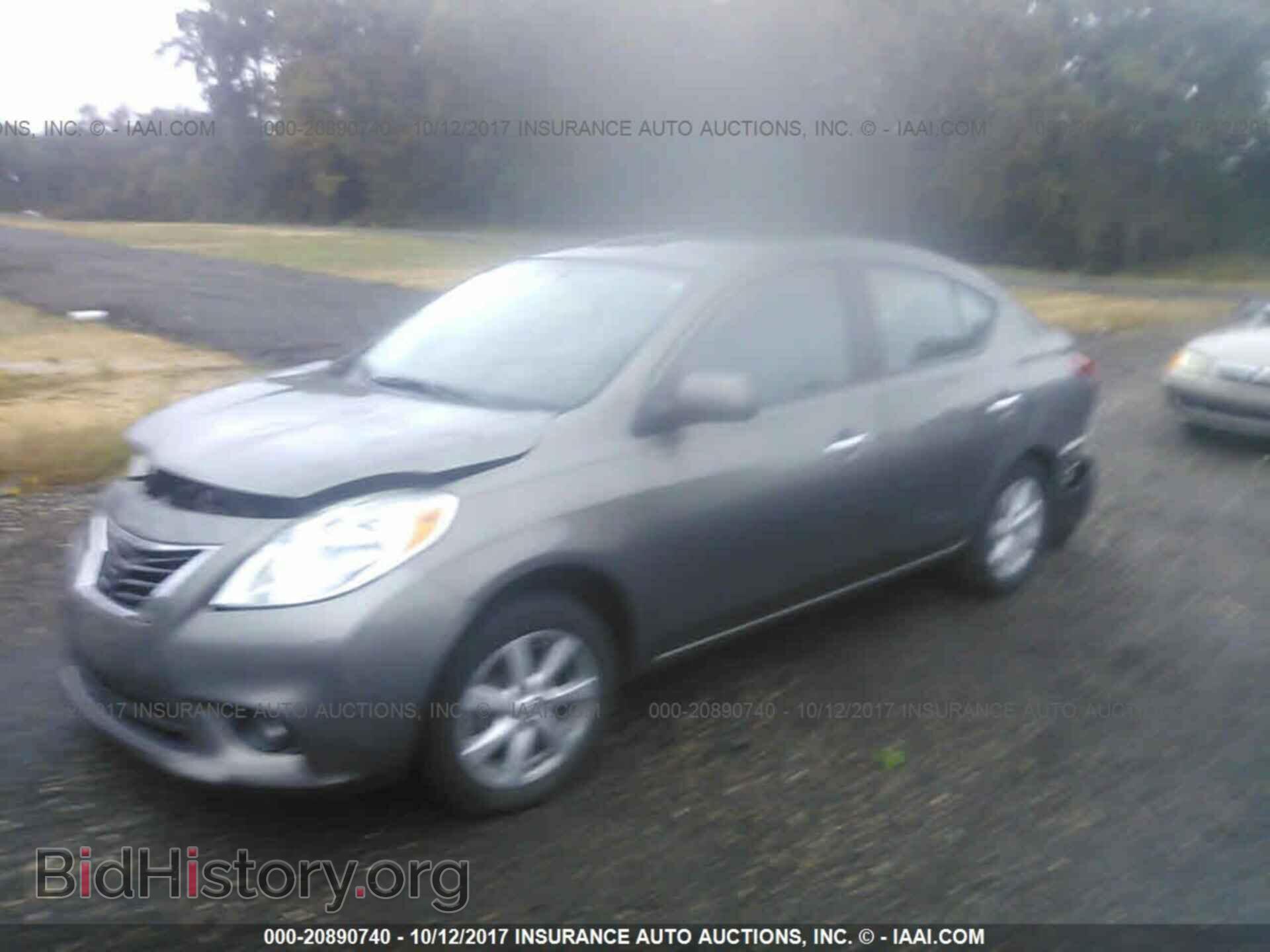 2012 Nissan Versa - VIN: 3N1CN7AP1CL816681 - Фото 2