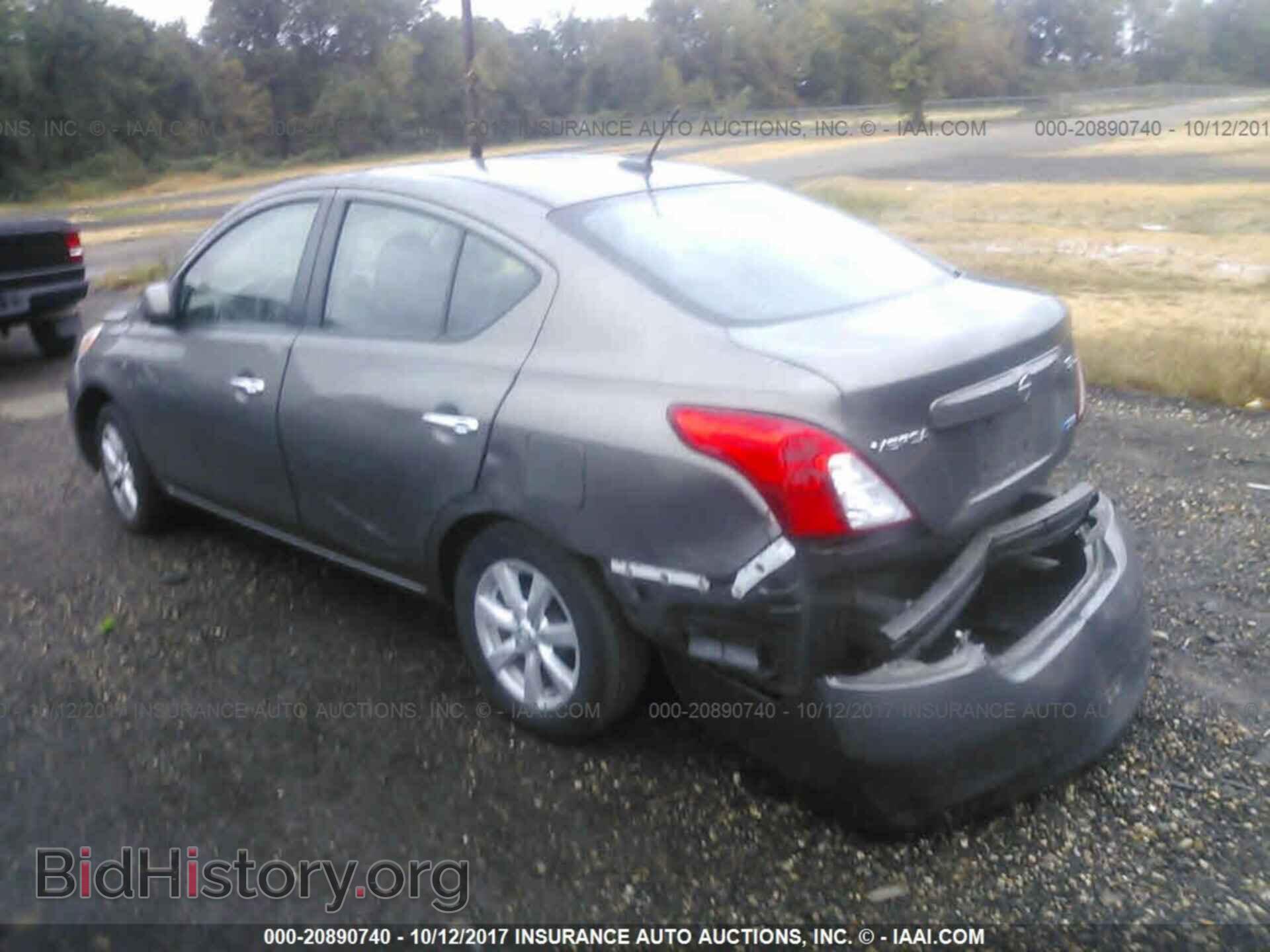 2012 Nissan Versa - VIN: 3N1CN7AP1CL816681 - Фото 3