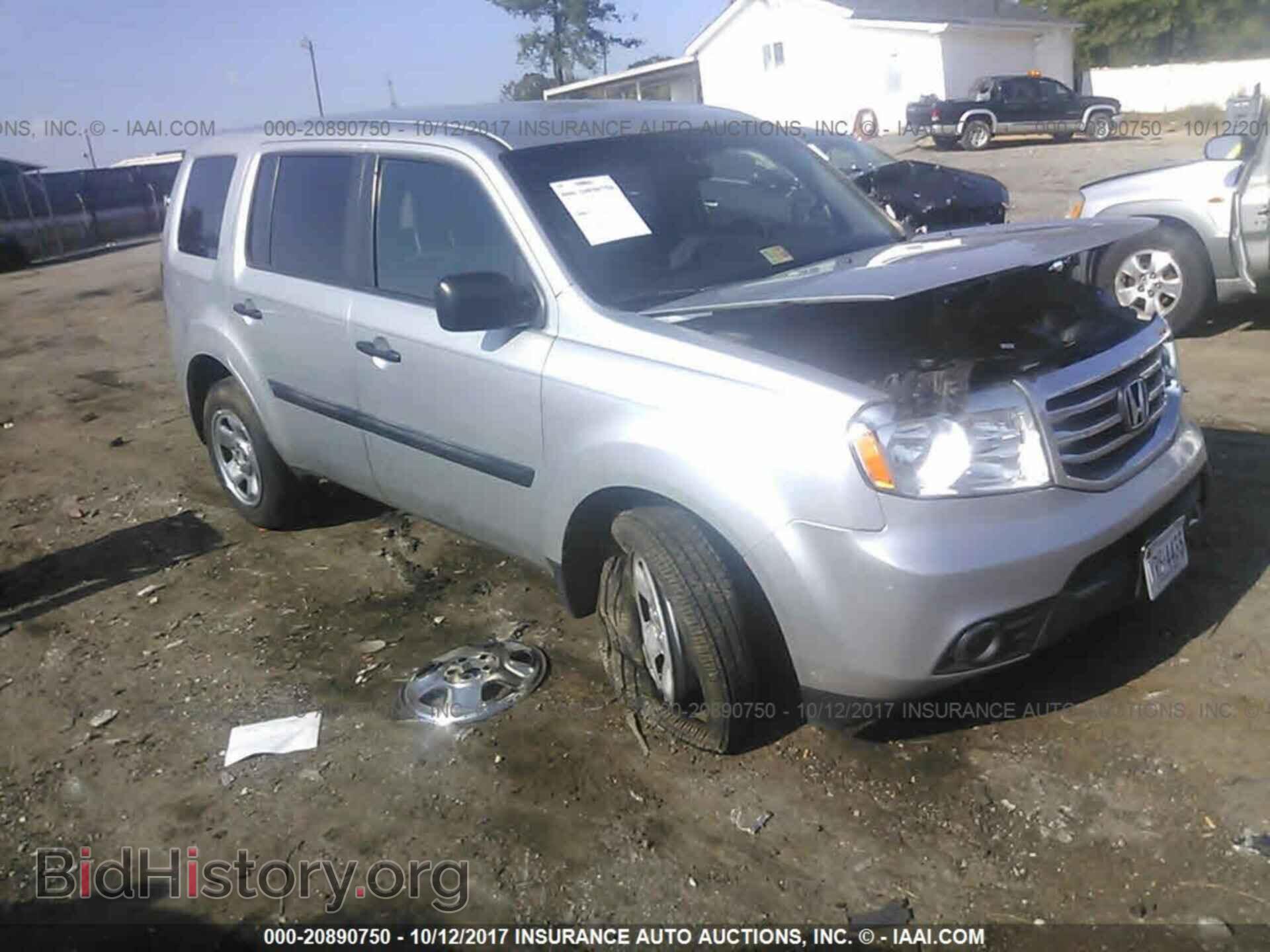 Photo 5FNYF3H25DB033754 - Honda Pilot 2013