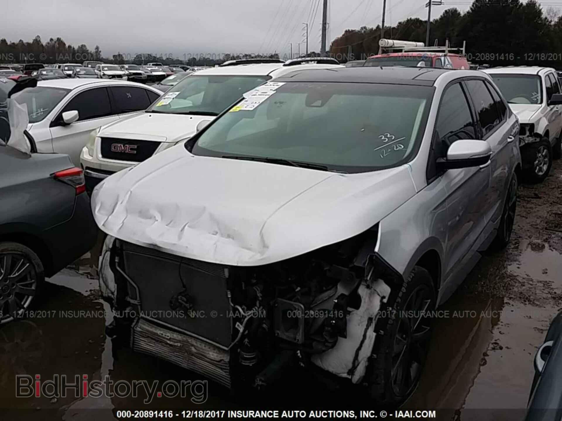 2015 Ford Edge - VIN: 2FMPK3AP0FBC32753 - Фото 2
