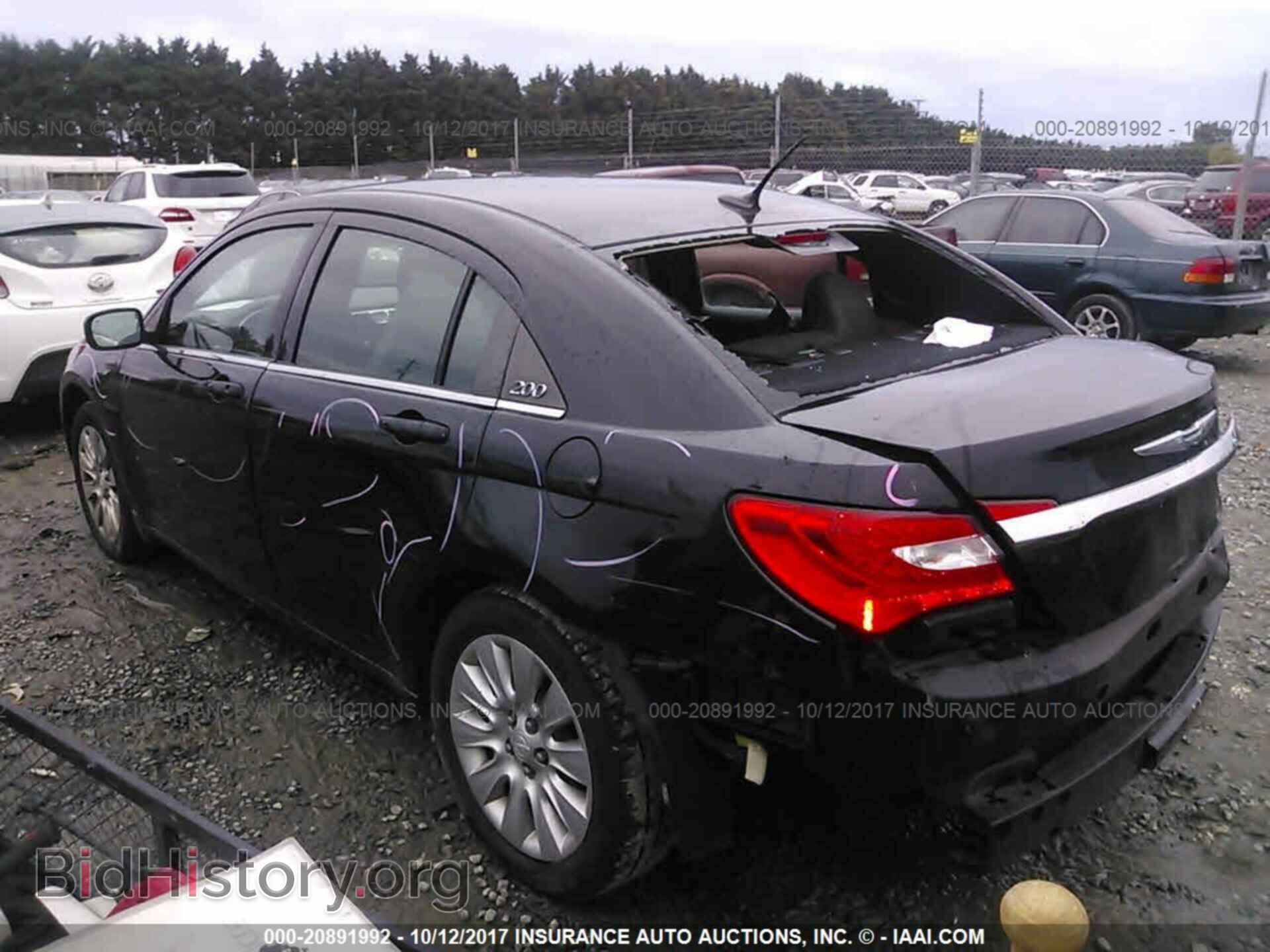 2012 Chrysler 200 - VIN: 1C3CCBAB0CN167048 - Photo 3