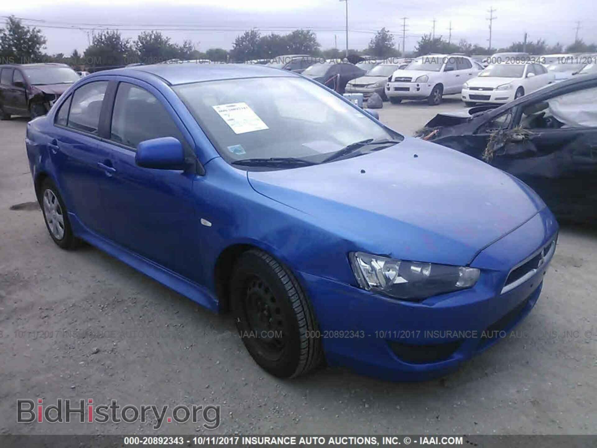 Фотография JA32U2FUXCU016494 - Mitsubishi Lancer 2012