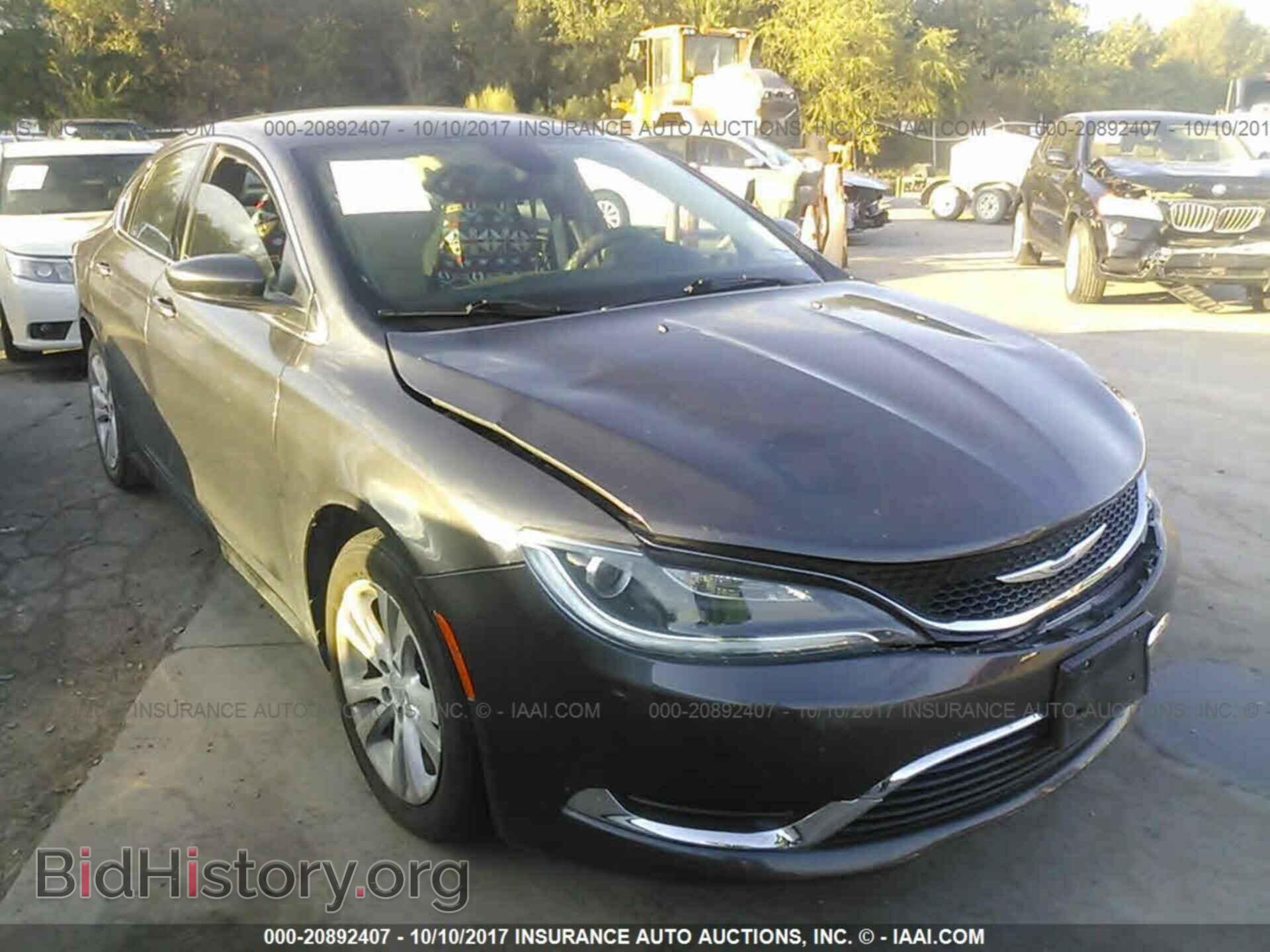 Фотография 1C3CCCAB2GN154099 - Chrysler 200 2016