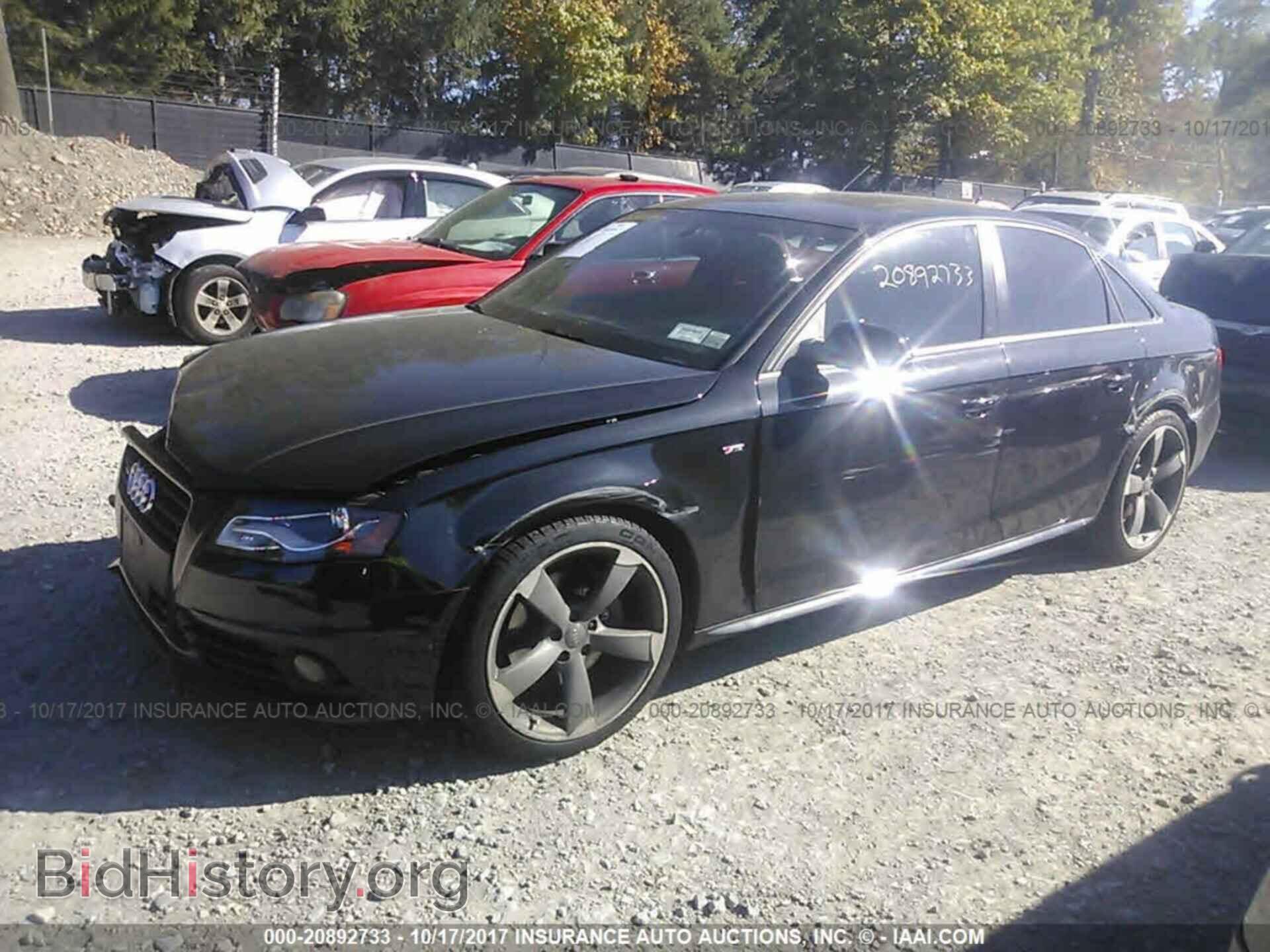 2012 Audi A4 - VIN: WAUKFAFL5CA097531 - Фото 2