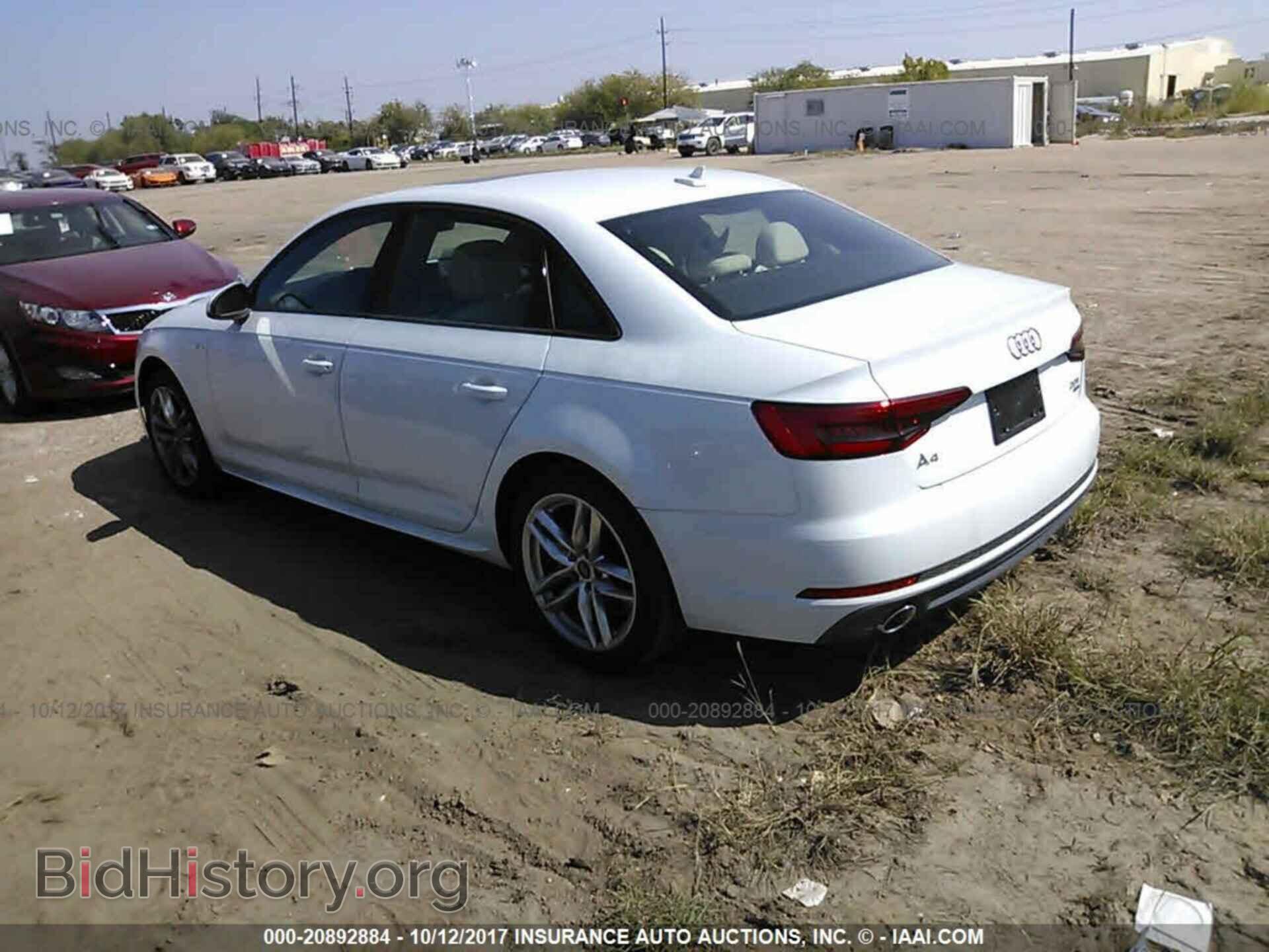 2017 Audi A4 - VIN: WAUKMAF49HN056849 - Фото 3