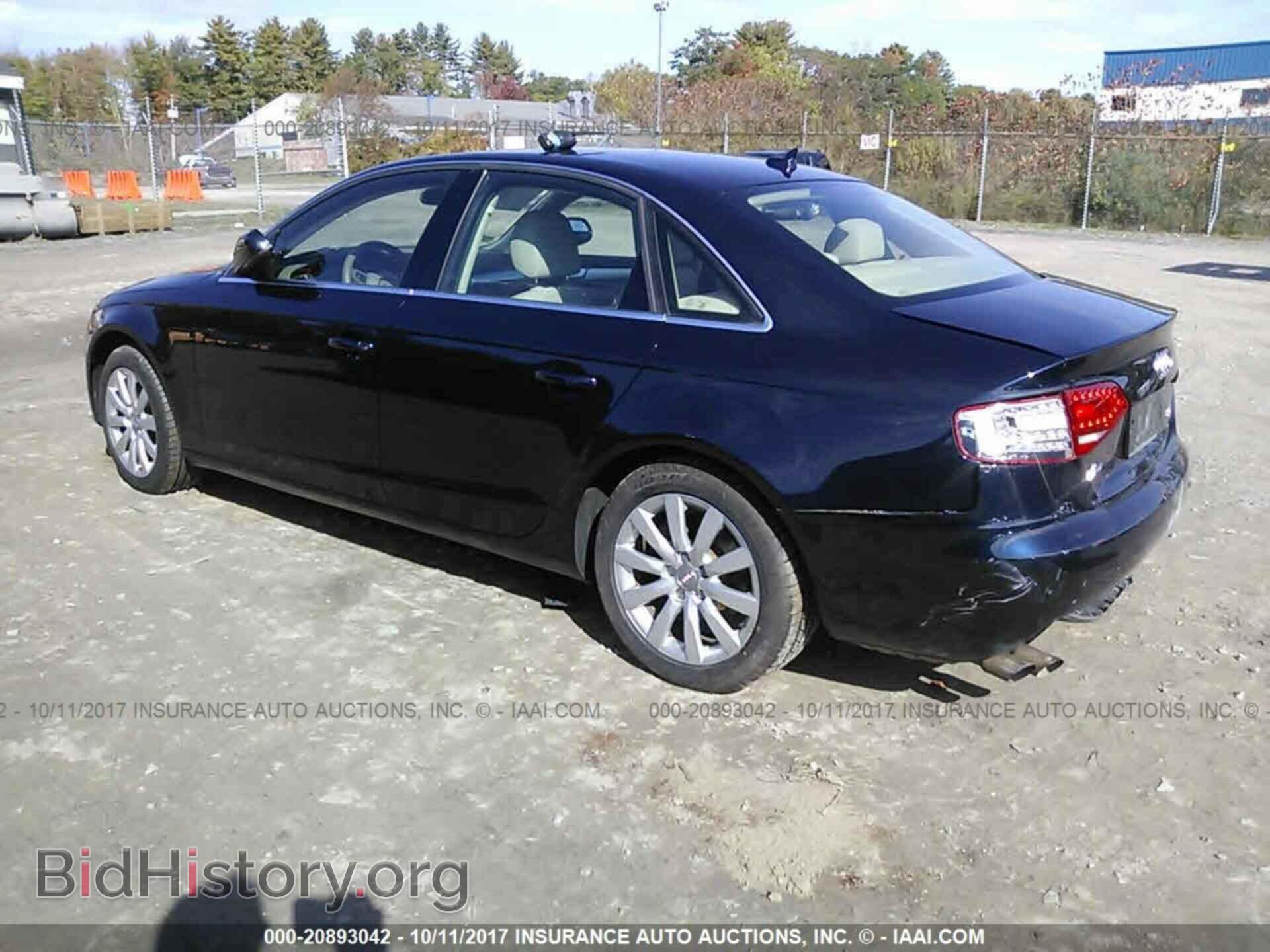 2011 Audi A4 - VIN: WAUFFAFL4BN006404 - Photo 3