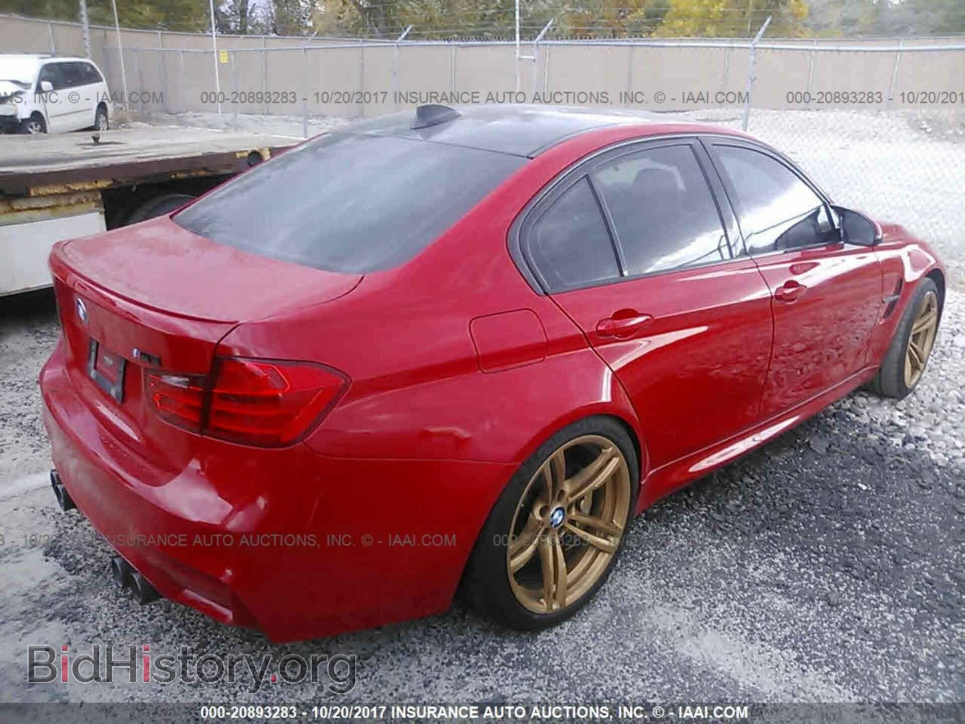 2015 Bmw M3 - VIN: WBS3C9C57FP806054 - Фото 4