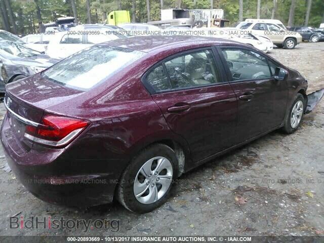 2014 Honda Civic - VIN: 2HGFB2F52EH524676 - Фото 4