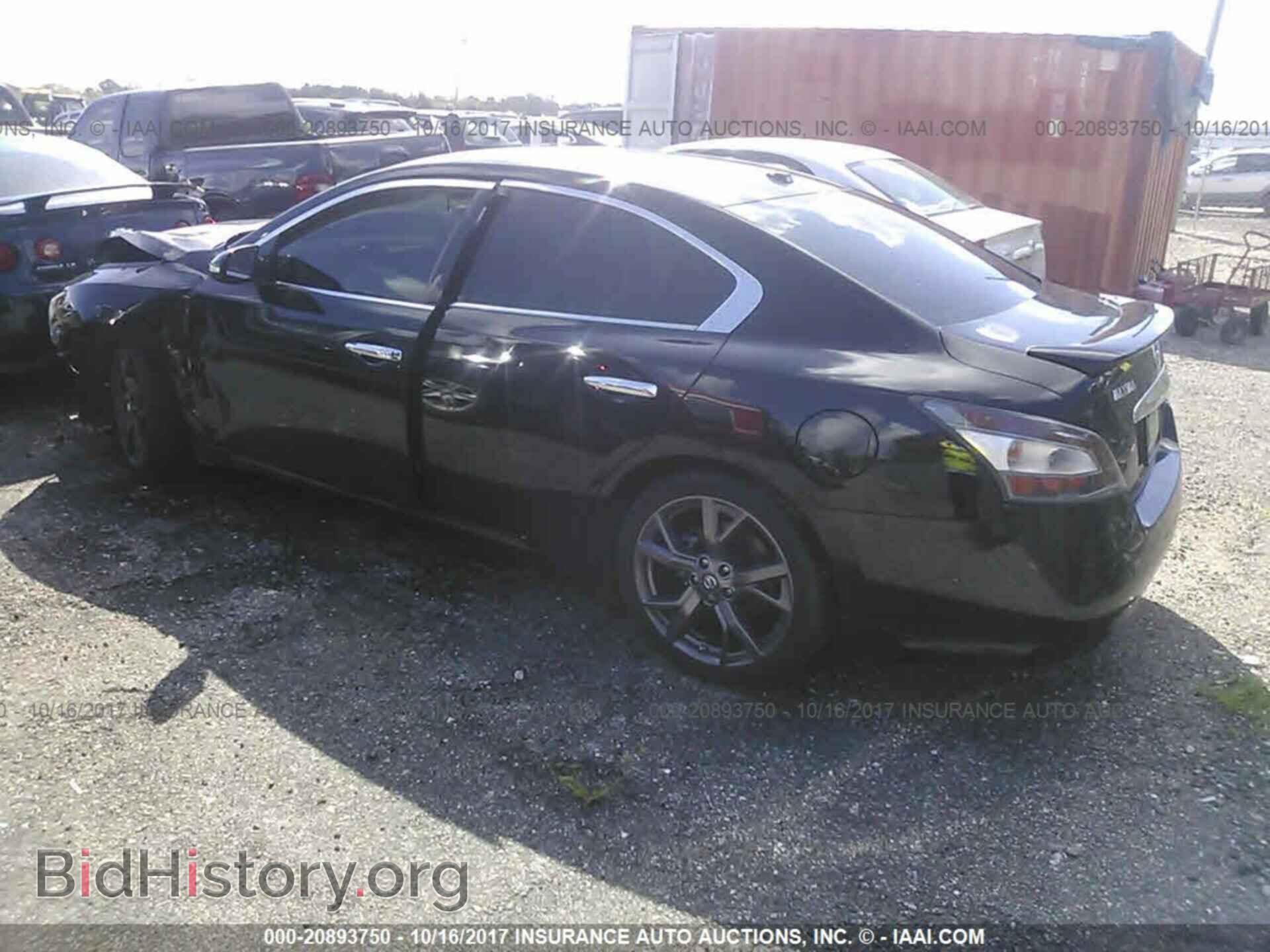 2014 Nissan Maxima - VIN: 1N4AA5AP2EC437228 - Фото 3