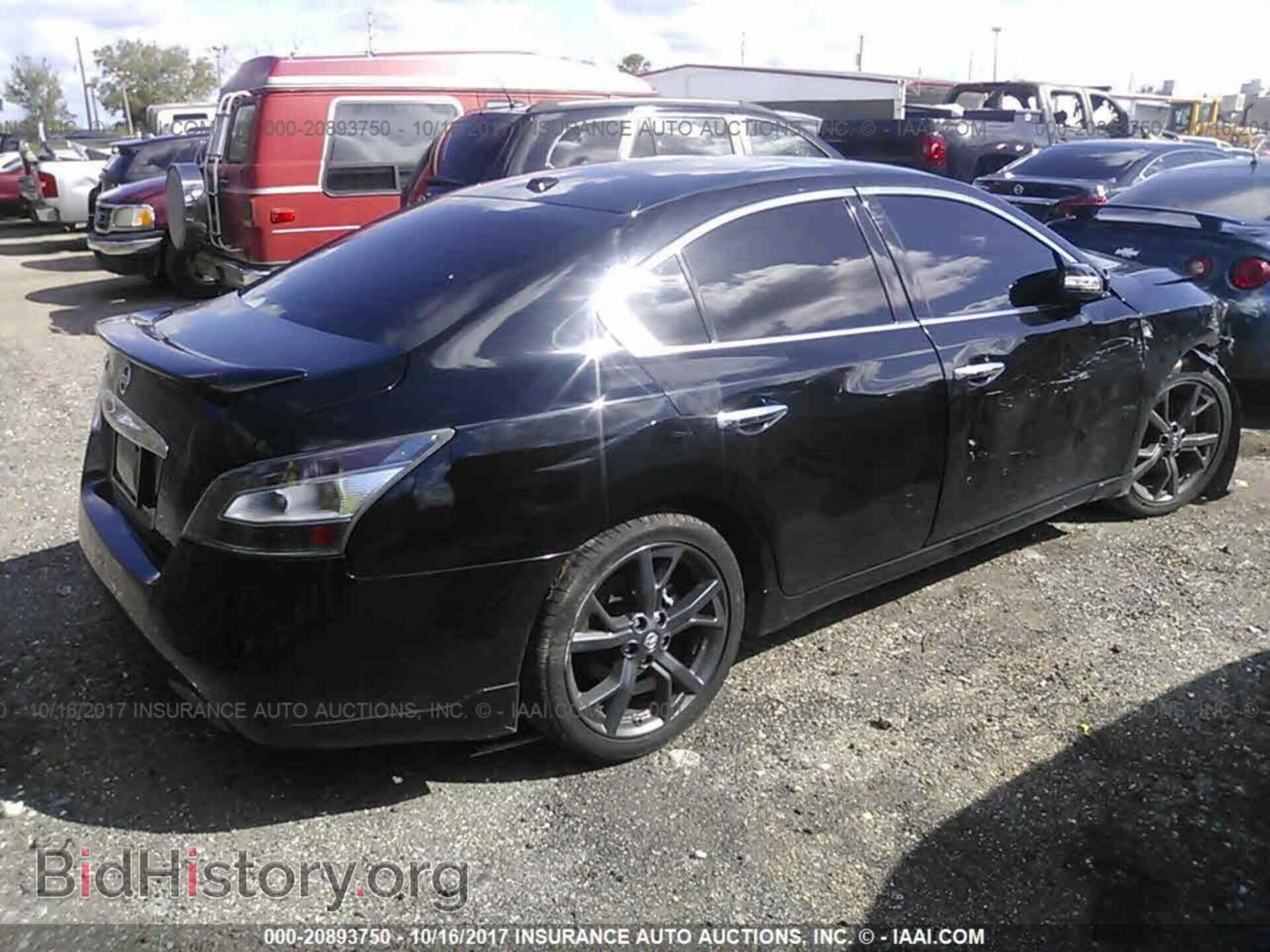 2014 Nissan Maxima - VIN: 1N4AA5AP2EC437228 - Фото 4