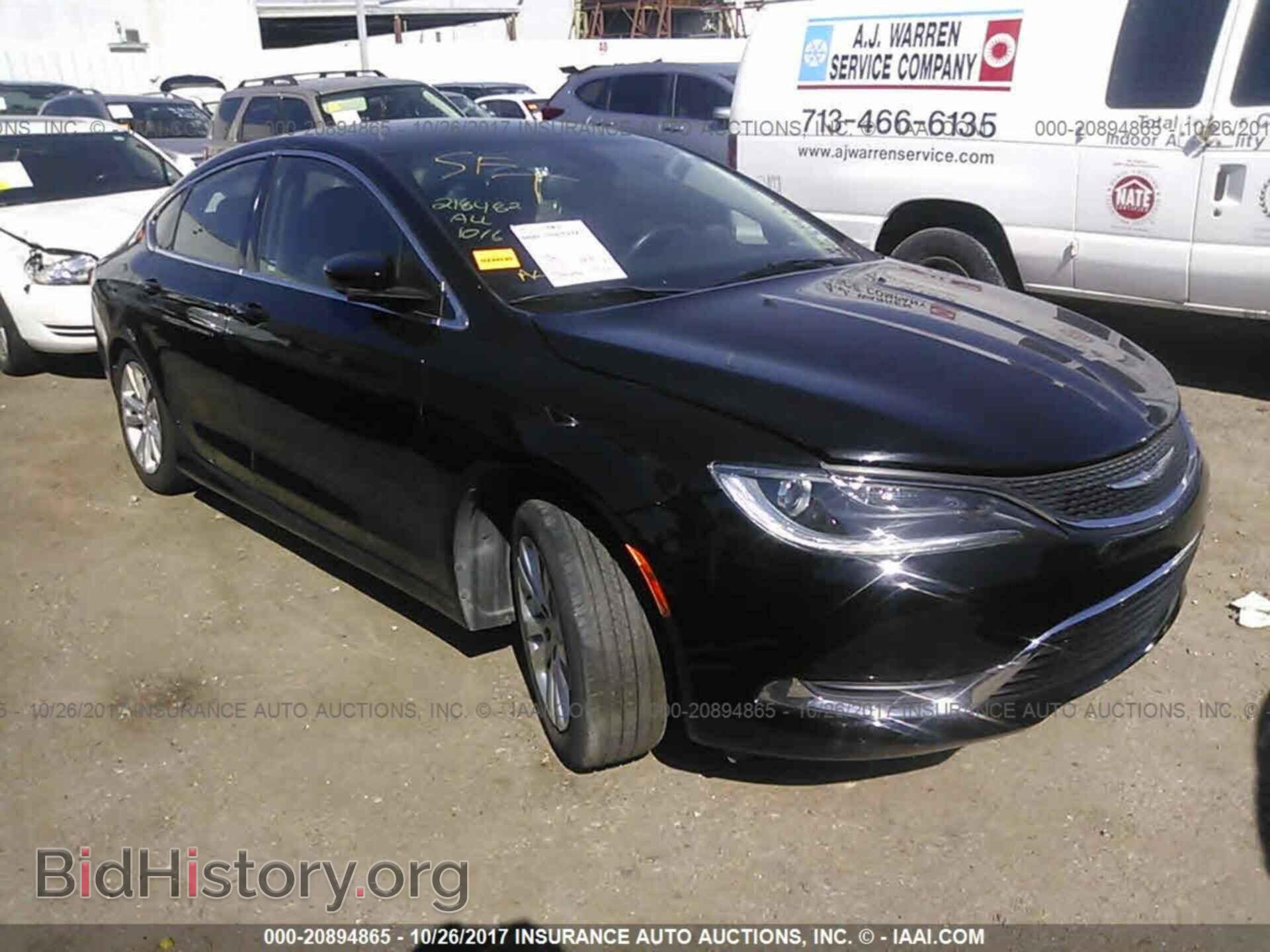 Photo 1C3CCCAB7FN639966 - Chrysler 200 2015