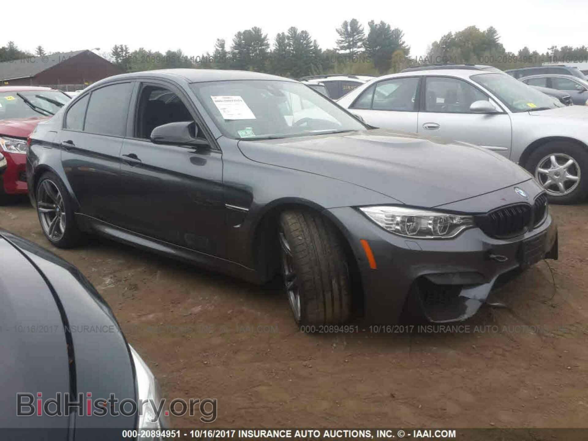 Фотография WBS8M9C58G5D31520 - Bmw M3 2016