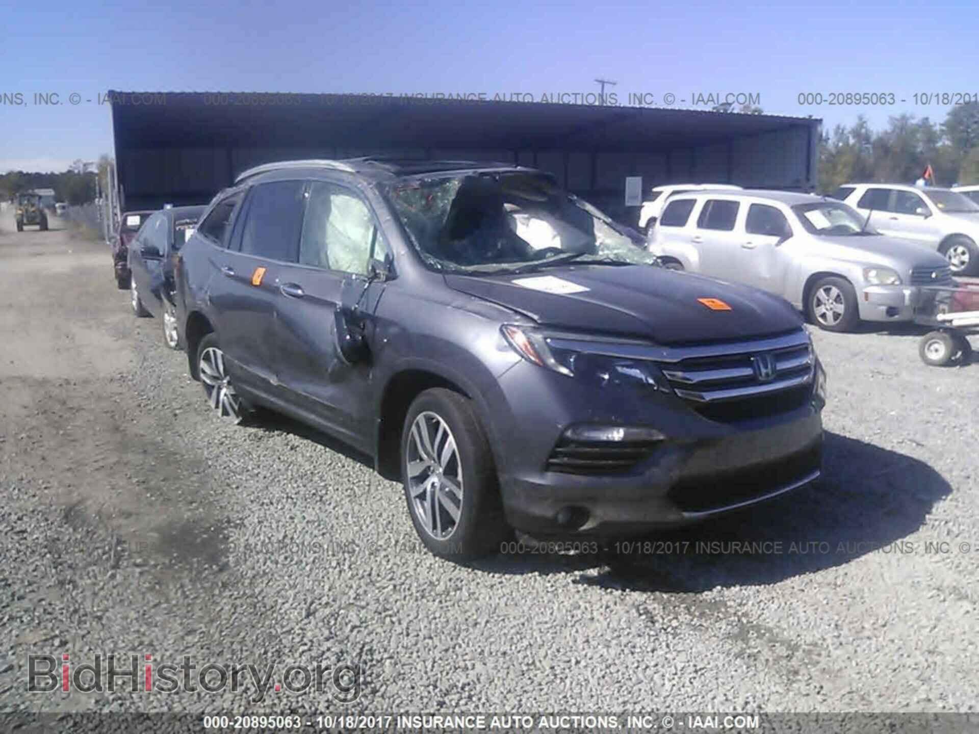 Фотография 5FNYF5H97GB044672 - Honda Pilot 2016