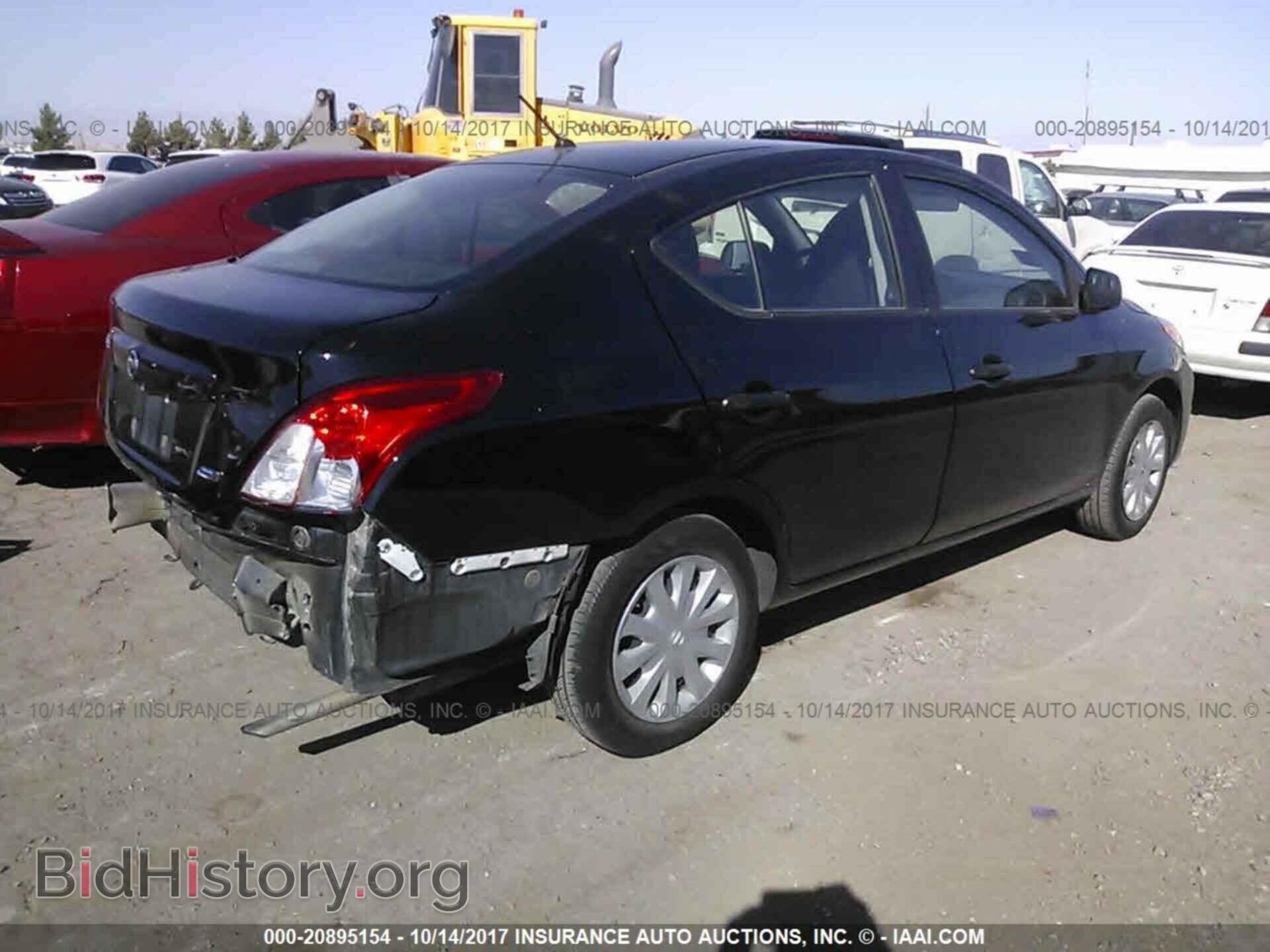 2014 Nissan Versa - VIN: 3N1CN7AP0EL828016 - Фото 4