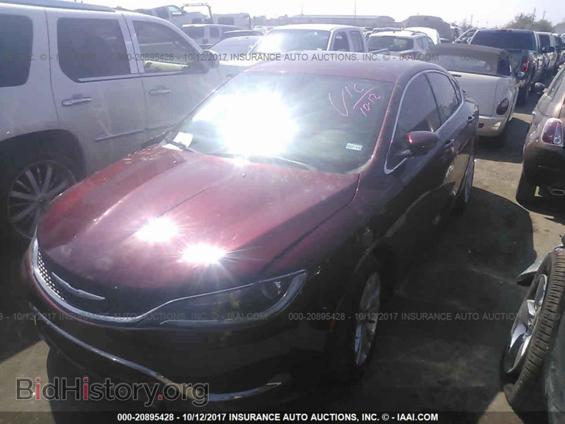 2015 Chrysler 200 - VIN: 1C3CCCAB5FN687949 - Фото 2