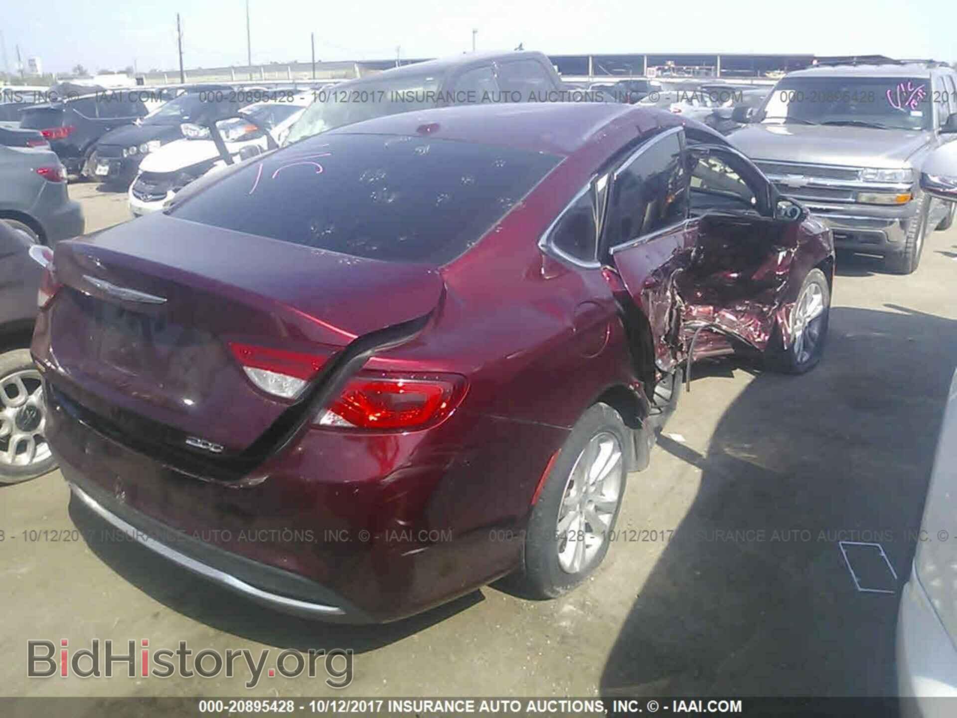 2015 Chrysler 200 - VIN: 1C3CCCAB5FN687949 - Фото 4