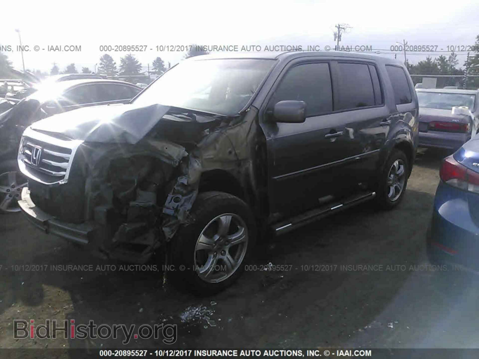 2012 Honda Pilot - VIN: 5FNYF4H59CB041984 - Фото 2