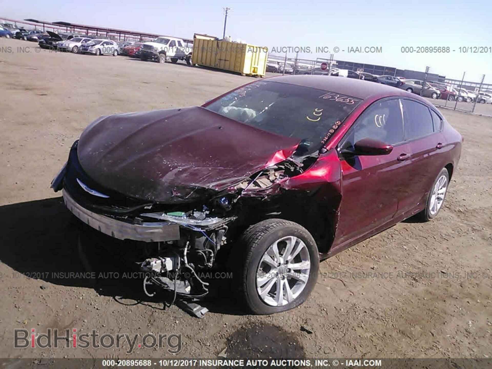 2015 Chrysler 200 - VIN: 1C3CCCBB9FN608975 - Photo 2