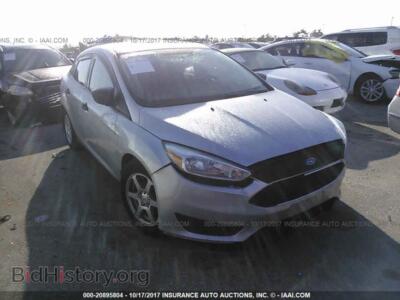 2015 Ford FOCUS, silver — VIN 1FADP3E21FL286138, IAAI