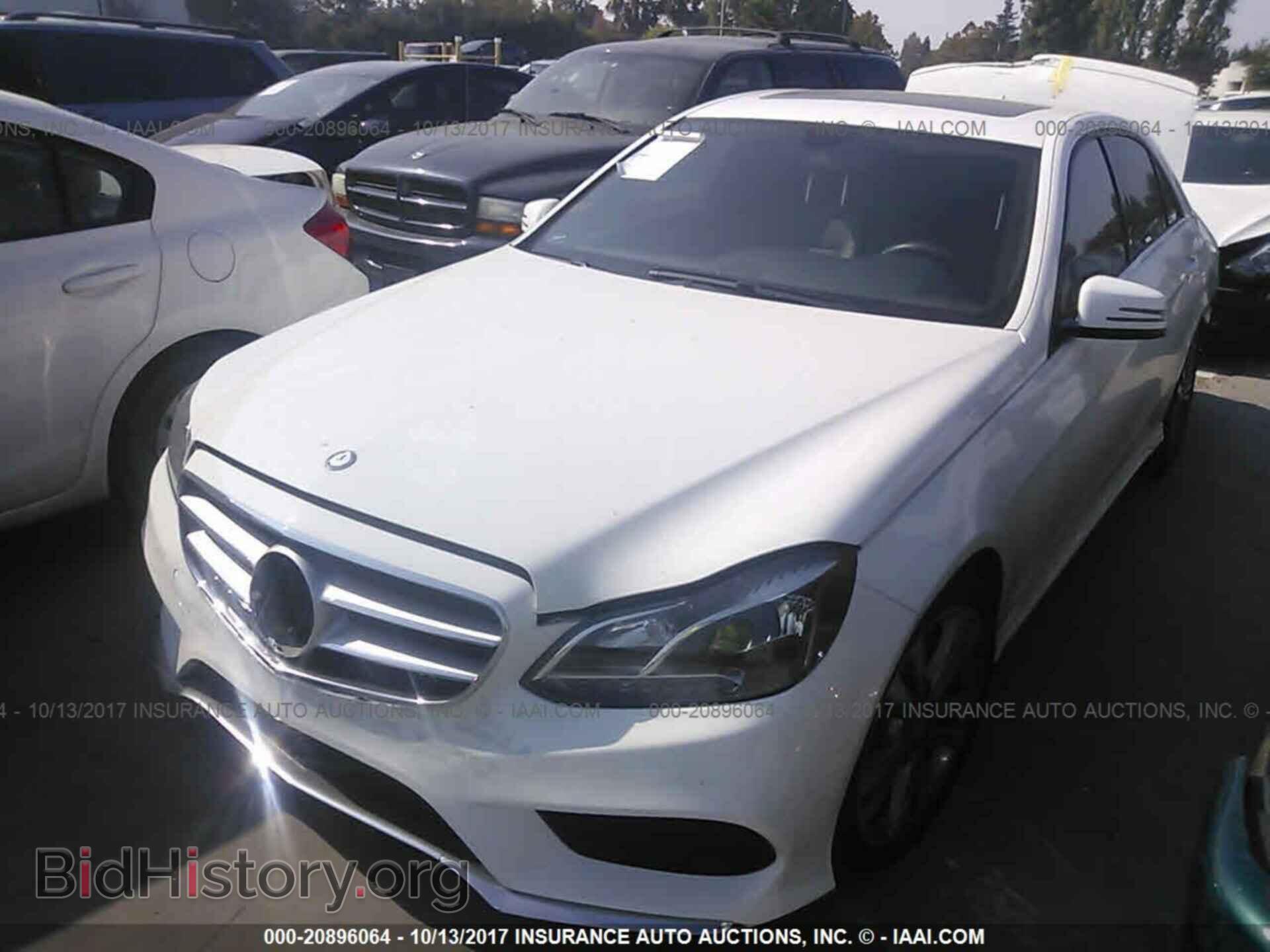 2014 Mercedes-benz E - VIN: WDDHF5KB4EB074276 - Photo 2
