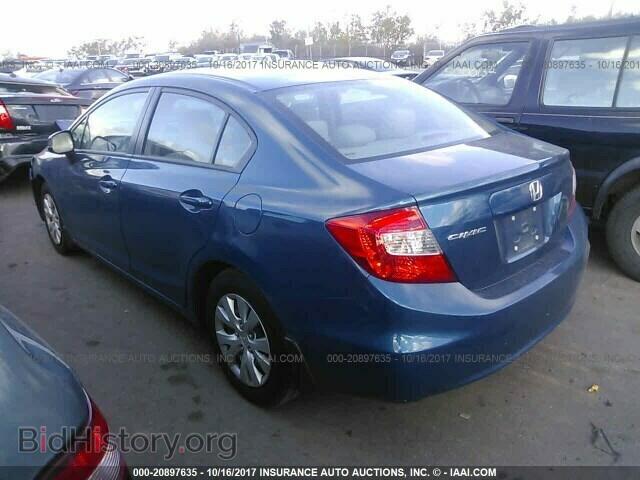 2012 Honda Civic - VIN: 19XFB2F53CE023612 - Фото 3