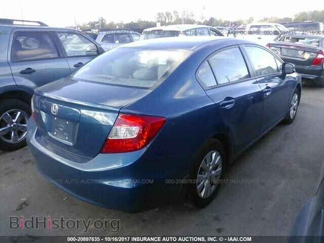 2012 Honda Civic - VIN: 19XFB2F53CE023612 - Фото 4