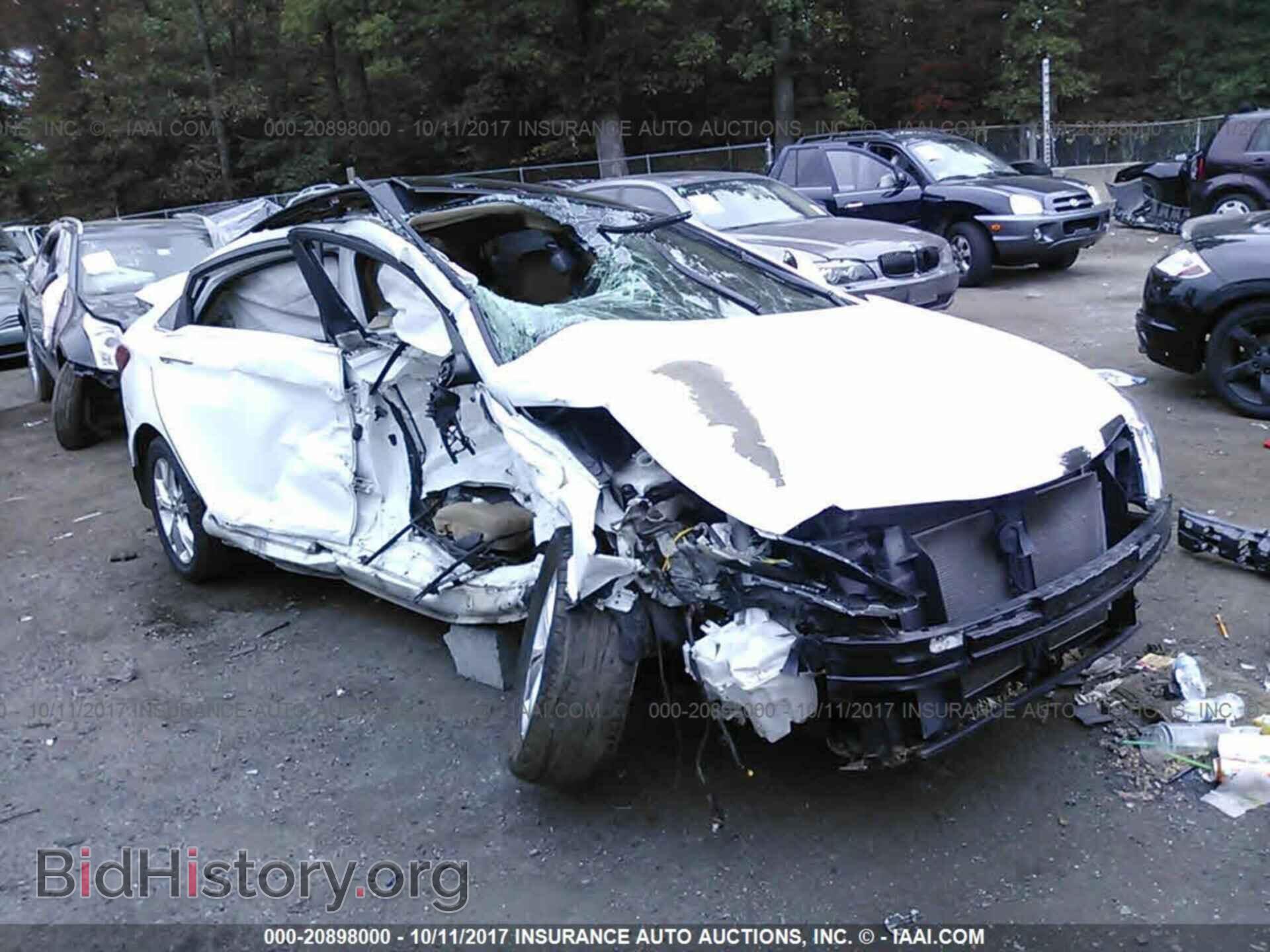 Фотография 5NPEC4AC6CH460087 - Hyundai Sonata 2012