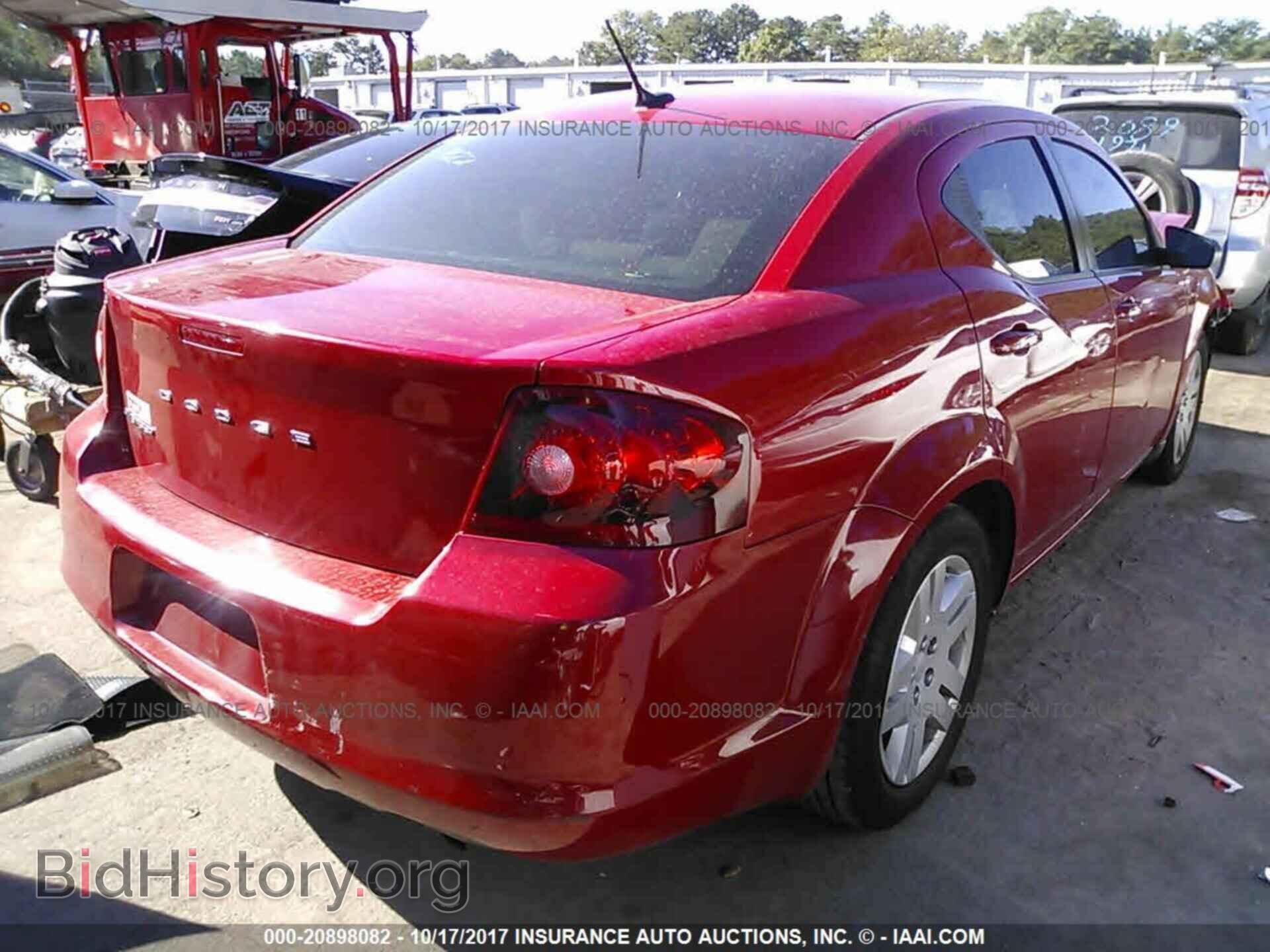2013 Dodge Avenger - VIN: 1C3CDZAB6DN628129 - Фото 4