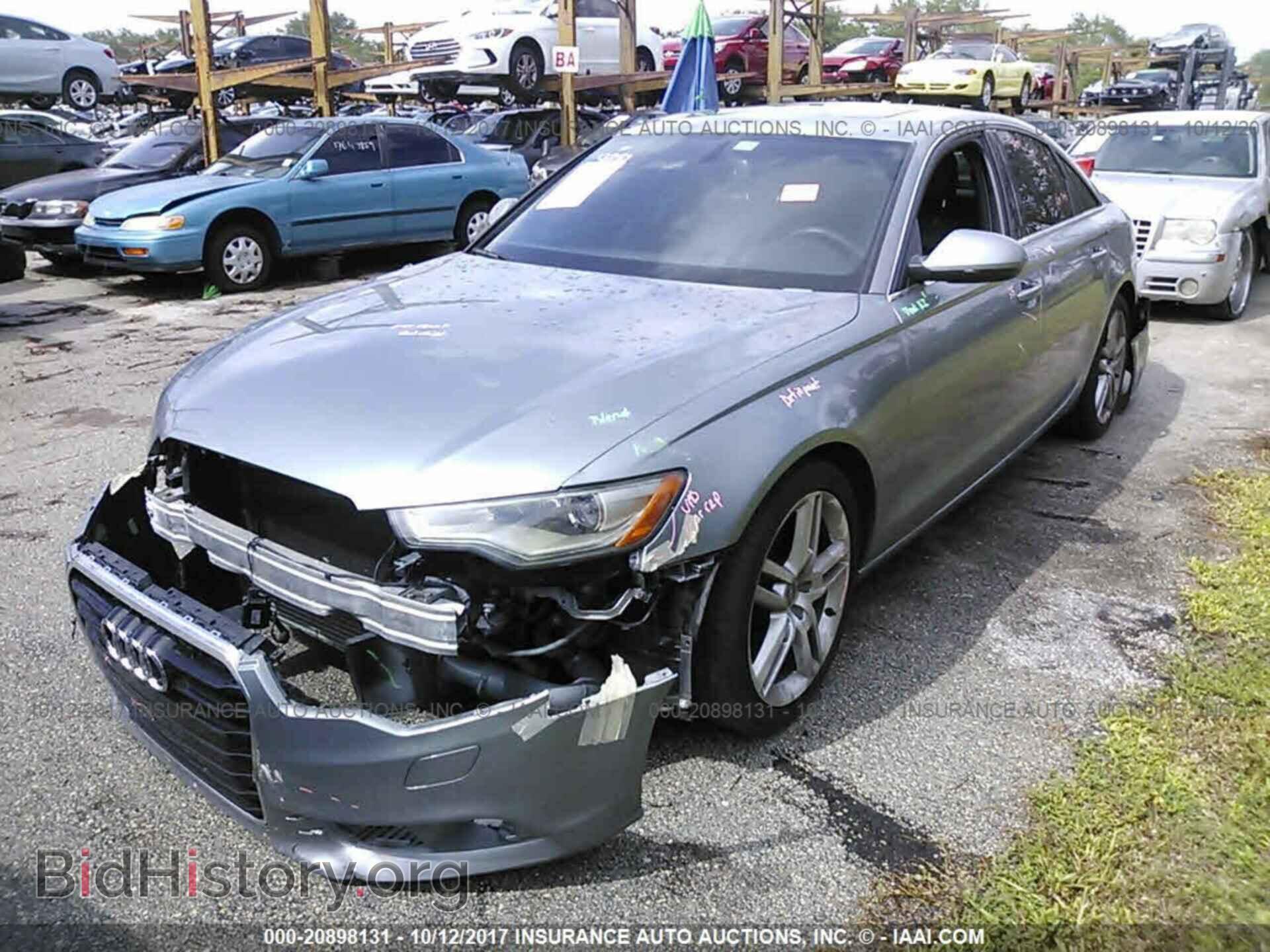 2015 Audi A6 - VIN: WAUCFAFC1FN019281 - Фото 2