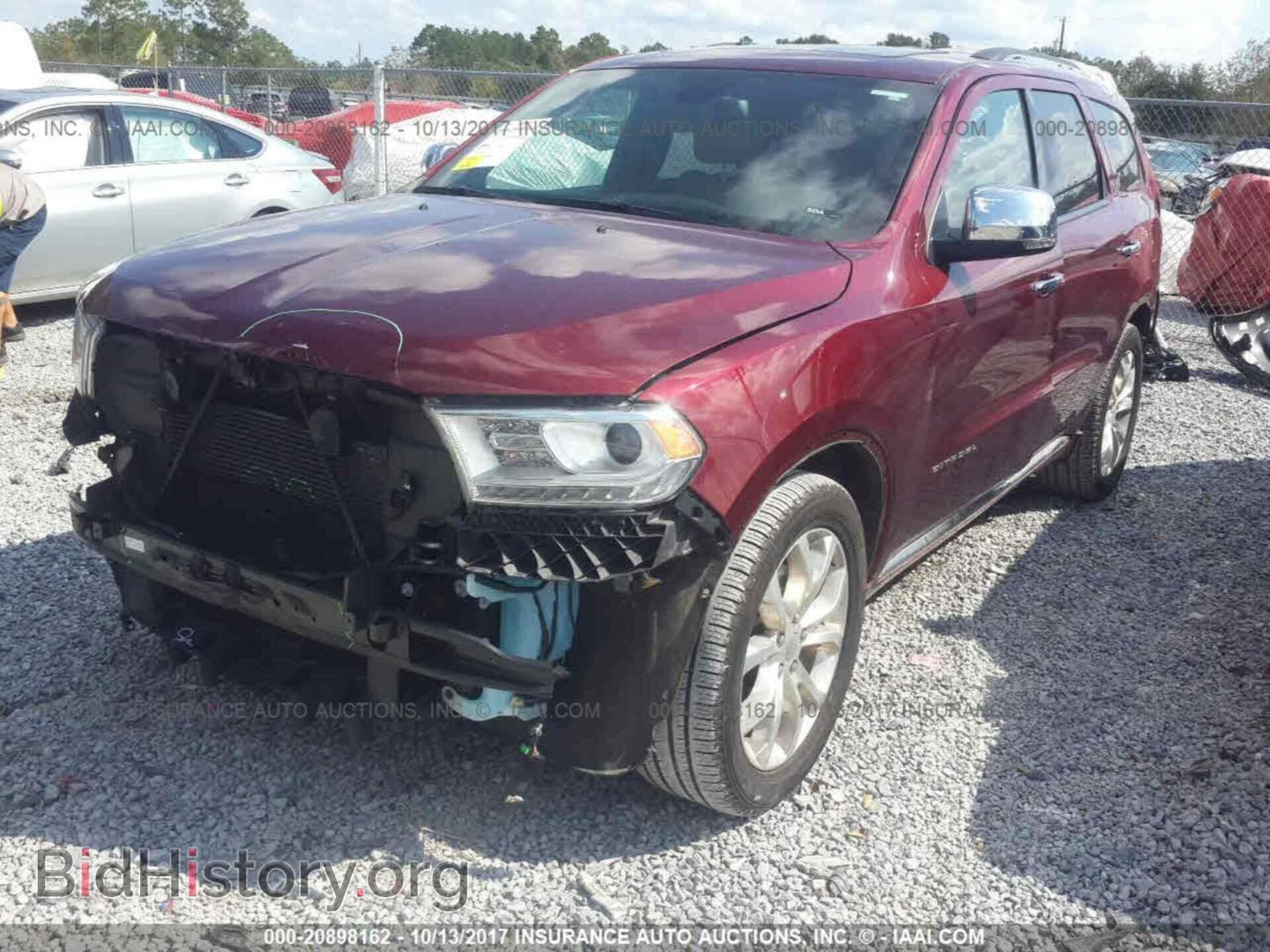 2016 Dodge Durango - VIN: 1C4RDHEG1GC361987 - Фото 2