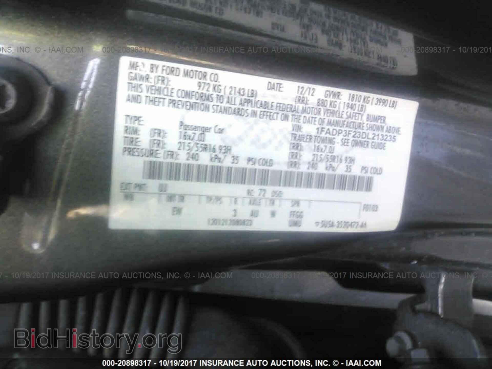 2013 Ford Focus - VIN: 1FADP3F23DL213235 - Photo 9