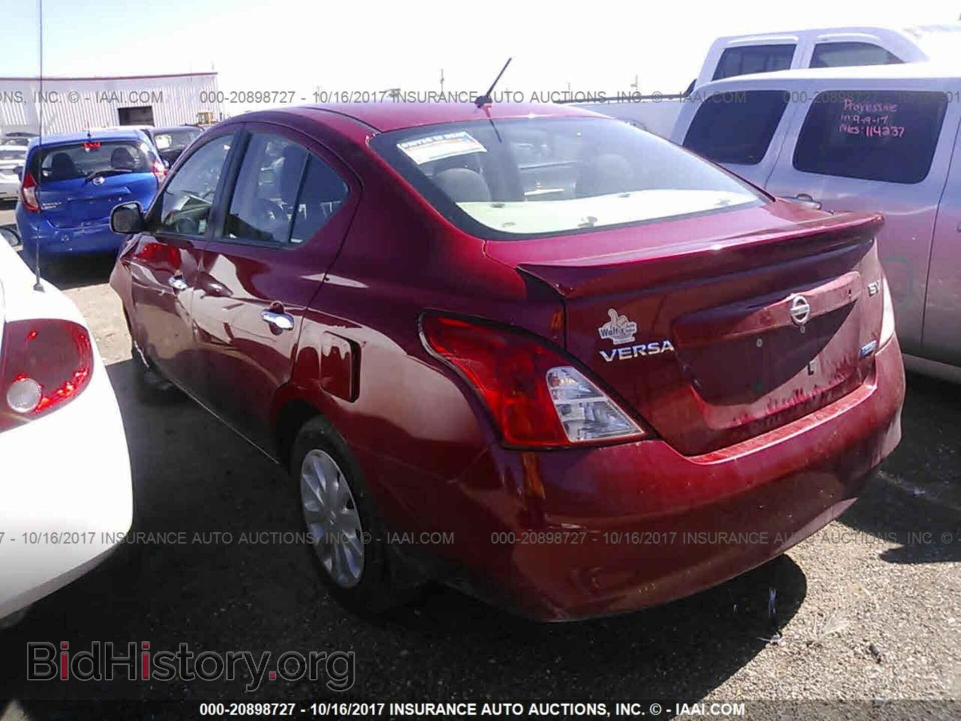2013 Nissan Versa - VIN: 3N1CN7AP9DL862485 - Фото 3
