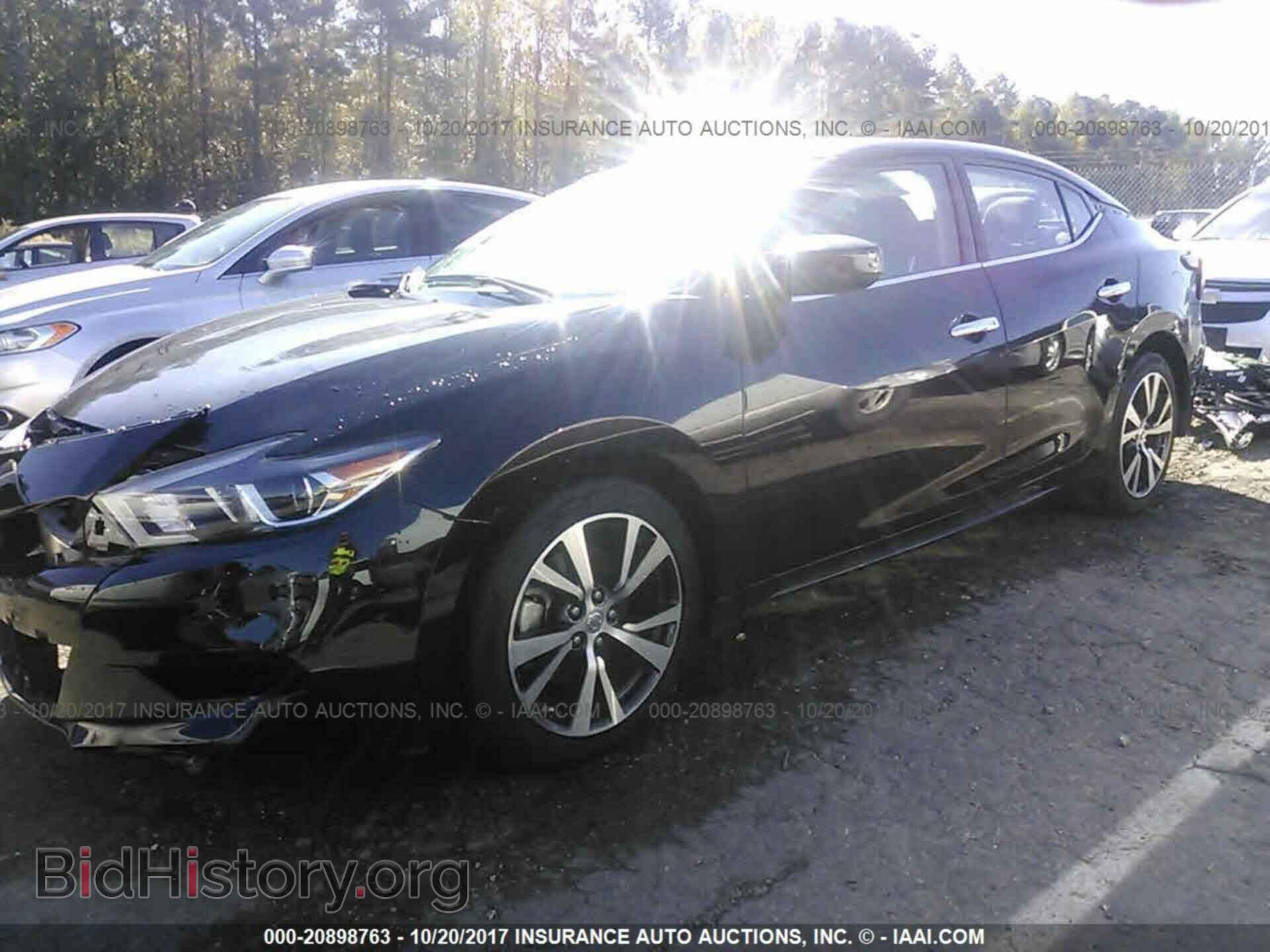 2017 Nissan Maxima - VIN: 1N4AA6AP8HC365557 - Фото 2