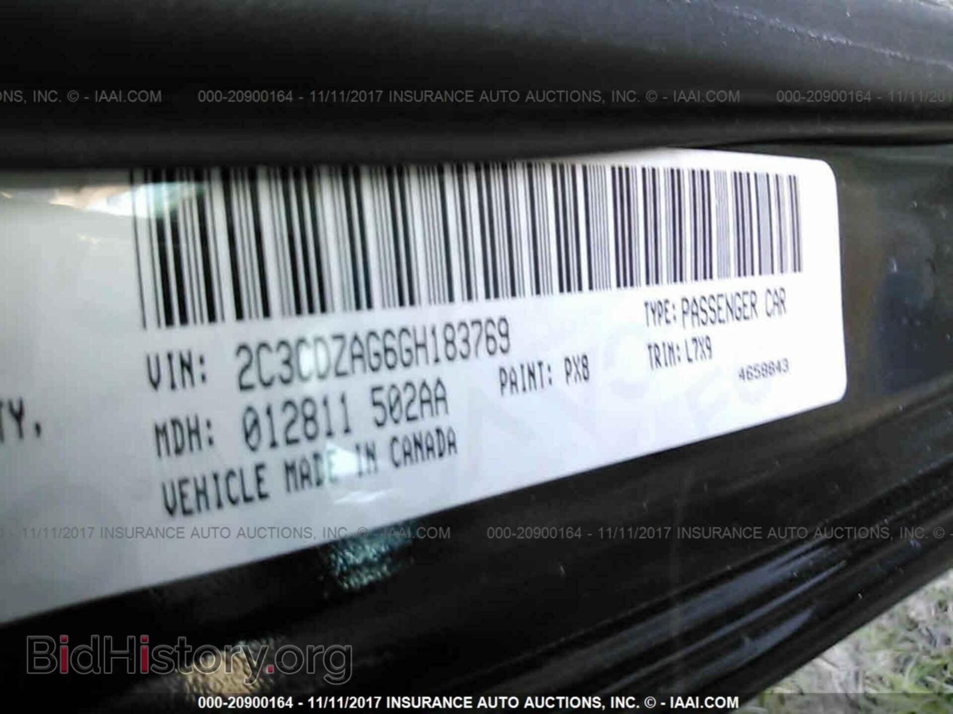 2016 Dodge Challenger - VIN: 2C3CDZAG6GH183769 - Photo 9