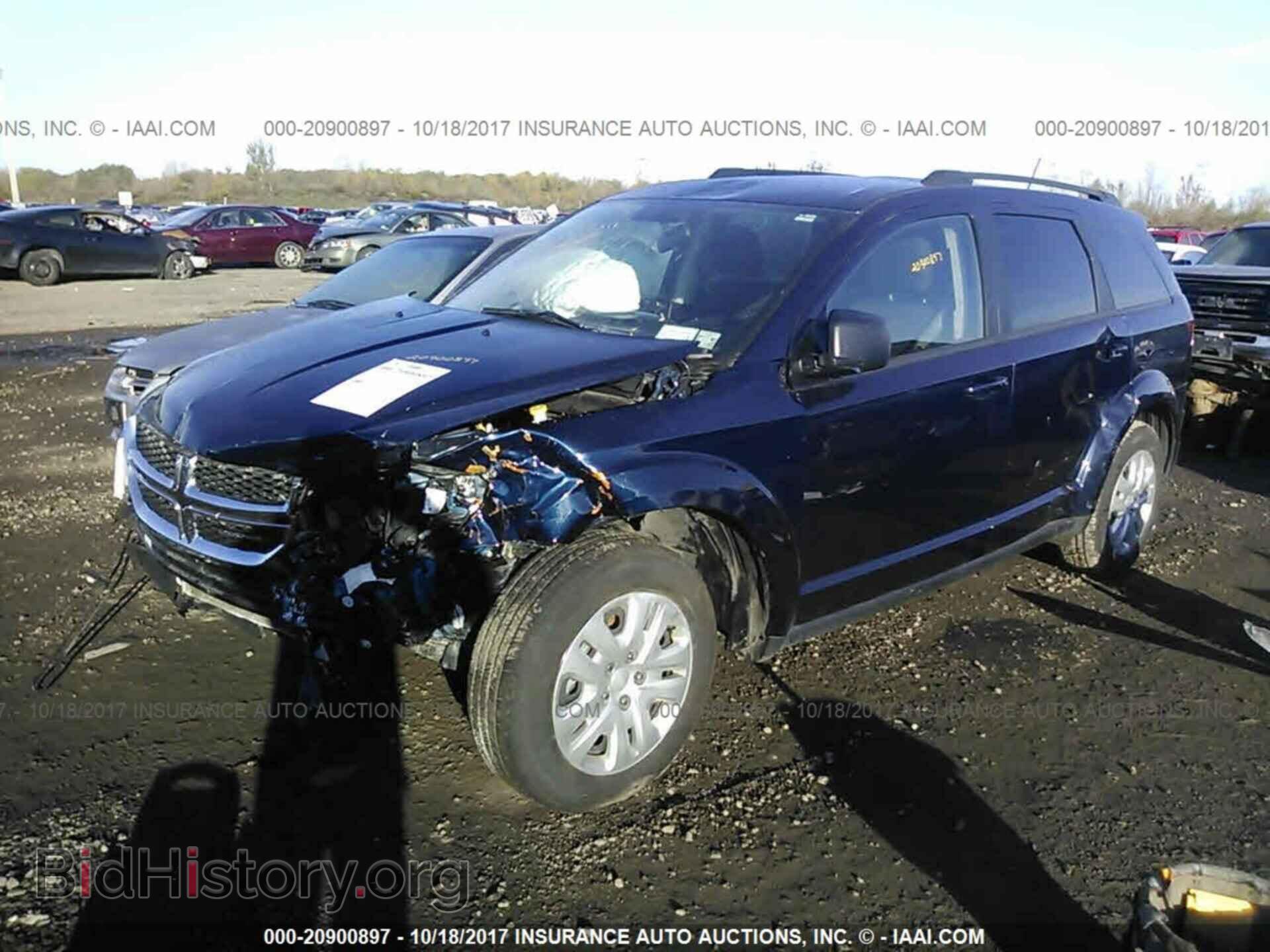 2017 Dodge Journey - VIN: 3C4PDCAB5HT602492 - Фото 2
