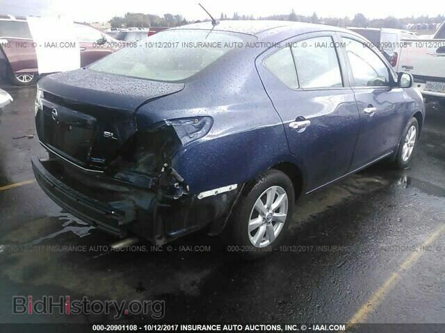 2012 Nissan Versa - VIN: 3N1CN7AP0CL906100 - Фото 4