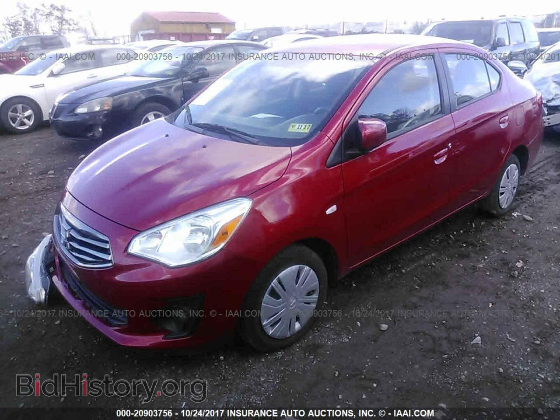 2017 Mitsubishi Mirage - VIN: ML32F3FJ4HHF12002 - Фото 2