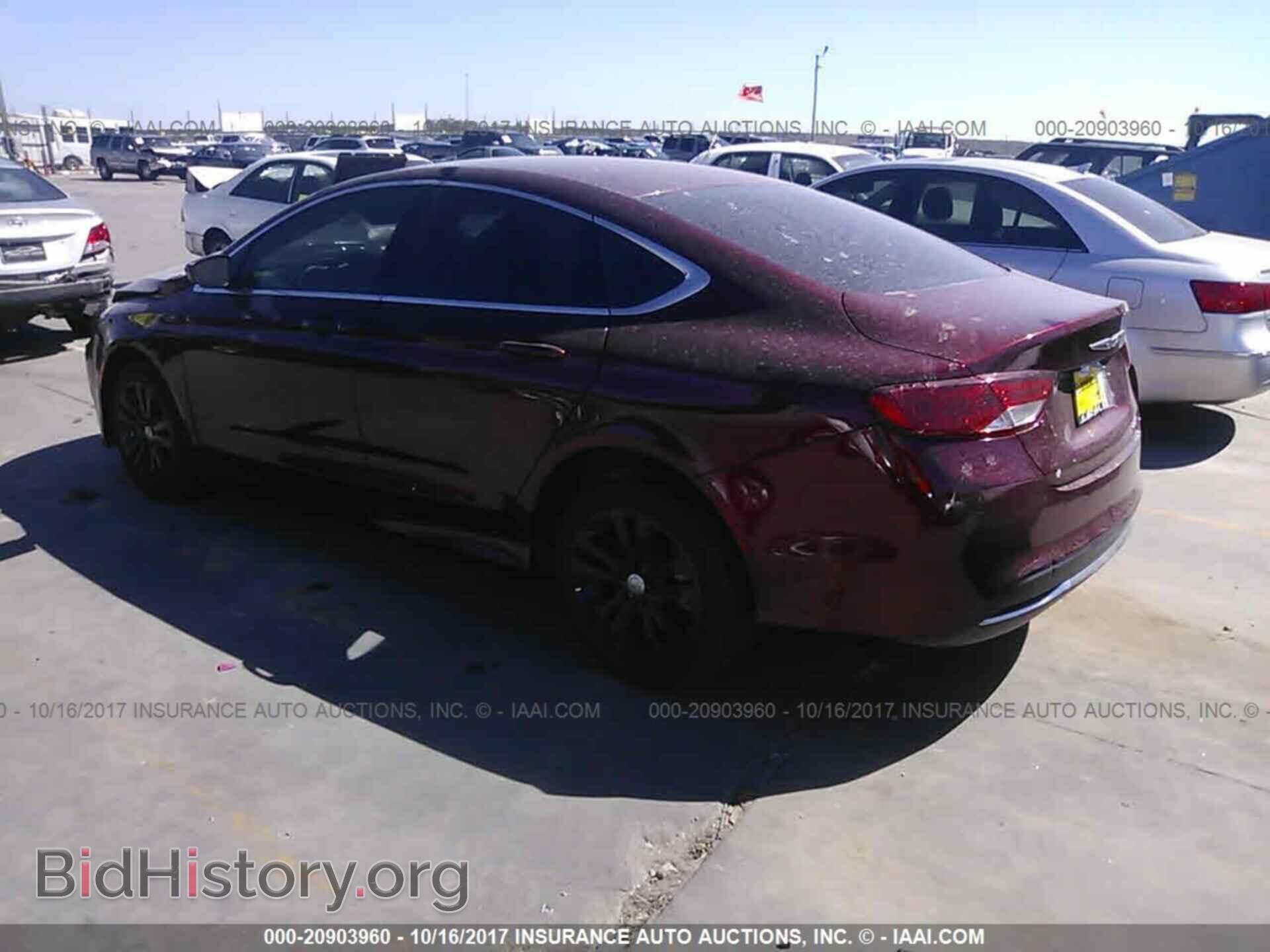 2015 Chrysler 200 - VIN: 1C3CCCAB7FN716884 - Photo 3