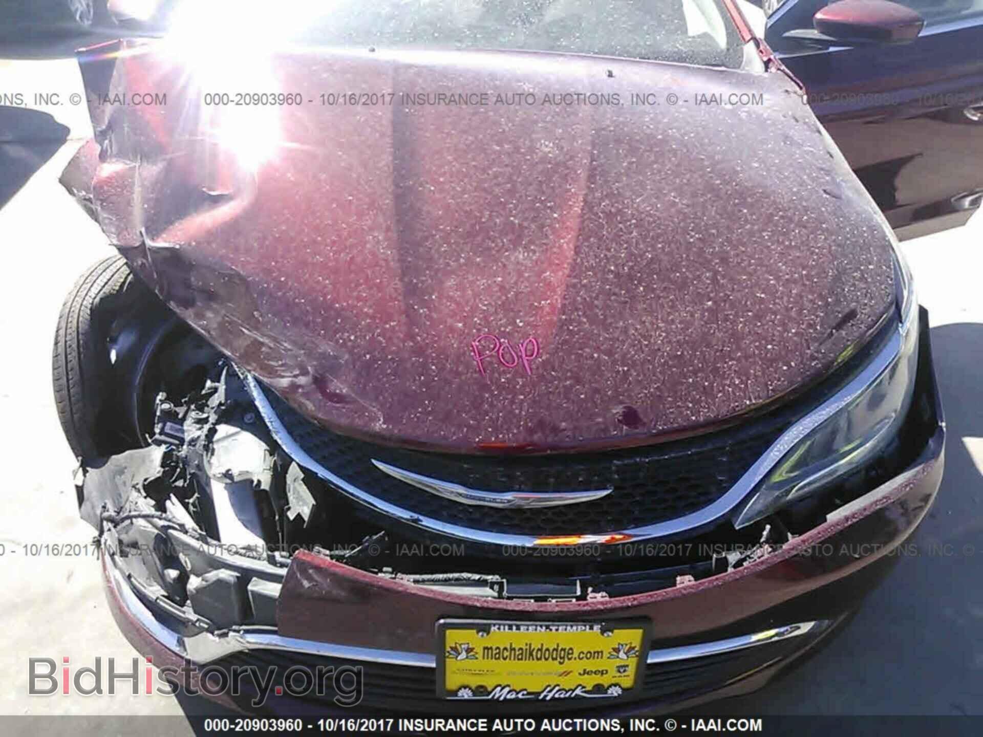 2015 Chrysler 200 - VIN: 1C3CCCAB7FN716884 - Photo 10