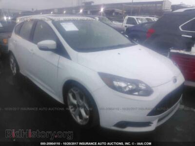 2014 Ford FOCUS, white — VIN 1FADP3L94EL422535, IAAI