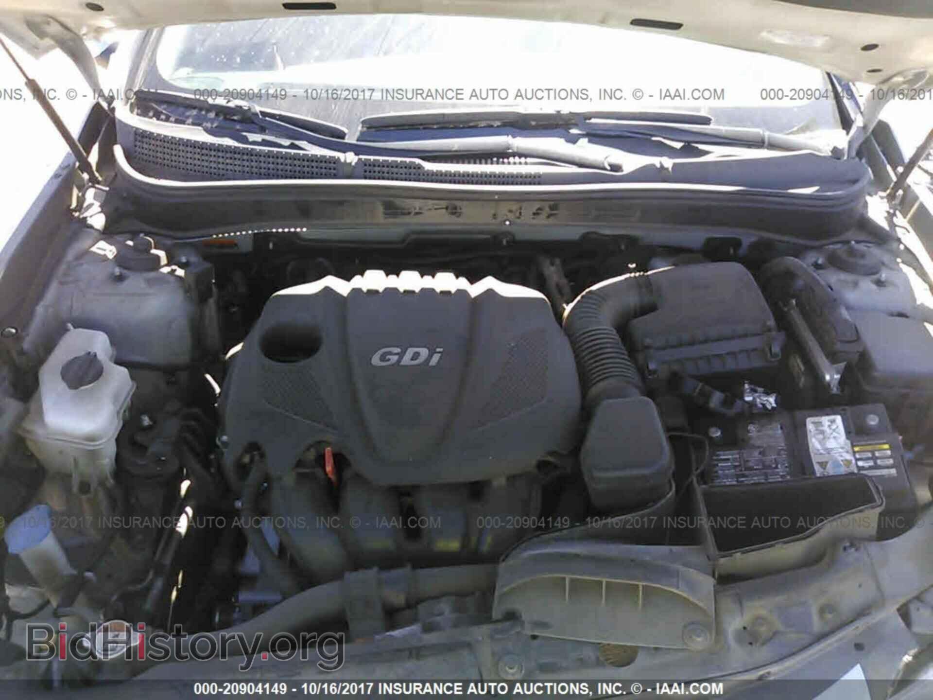 2014 Hyundai SONATA (VIN 5NPEC4AC4EH842167) — фото 10 из 10