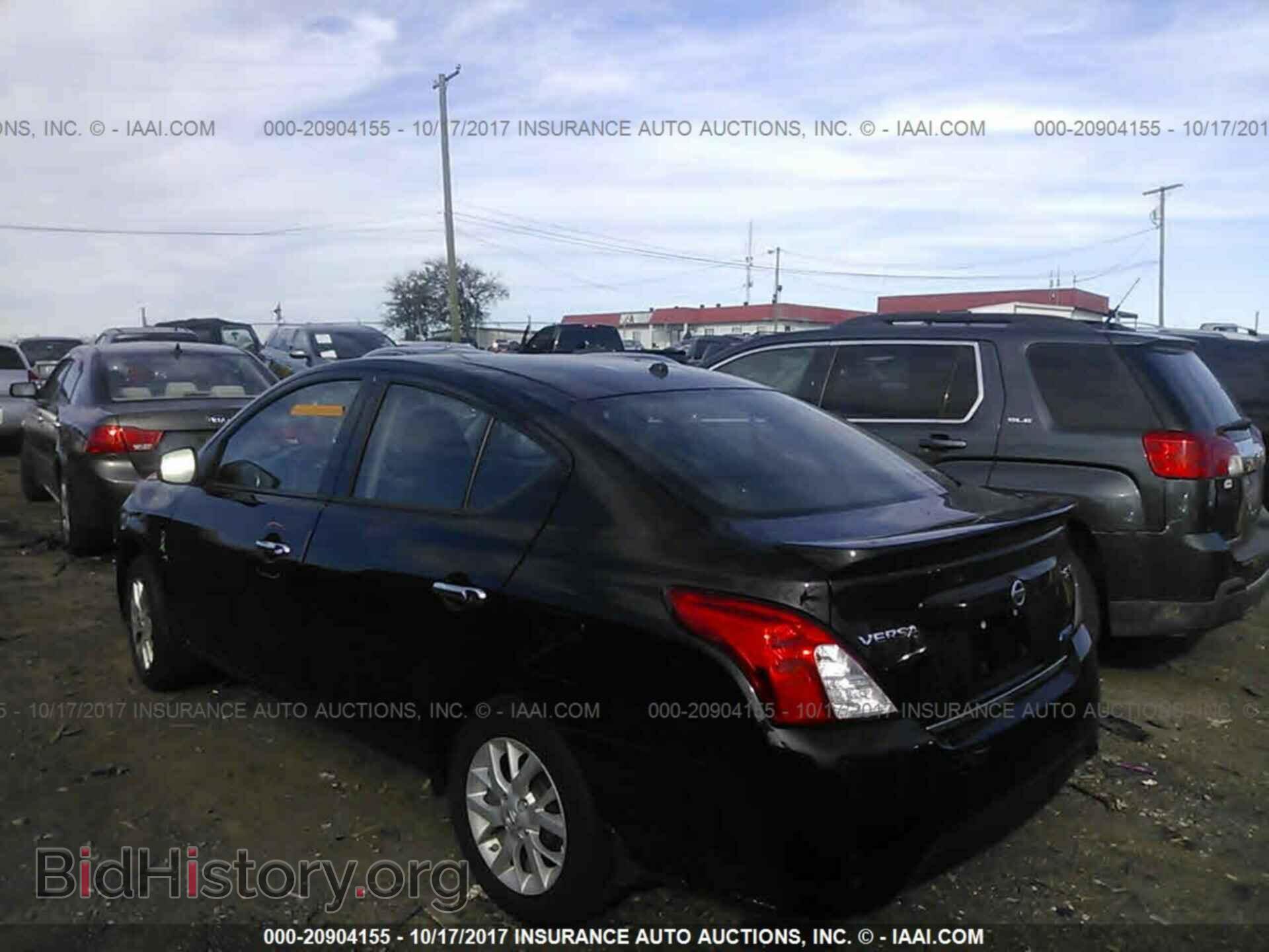 2016 Nissan Versa - VIN: 3N1CN7AP1GL876529 - Фото 3