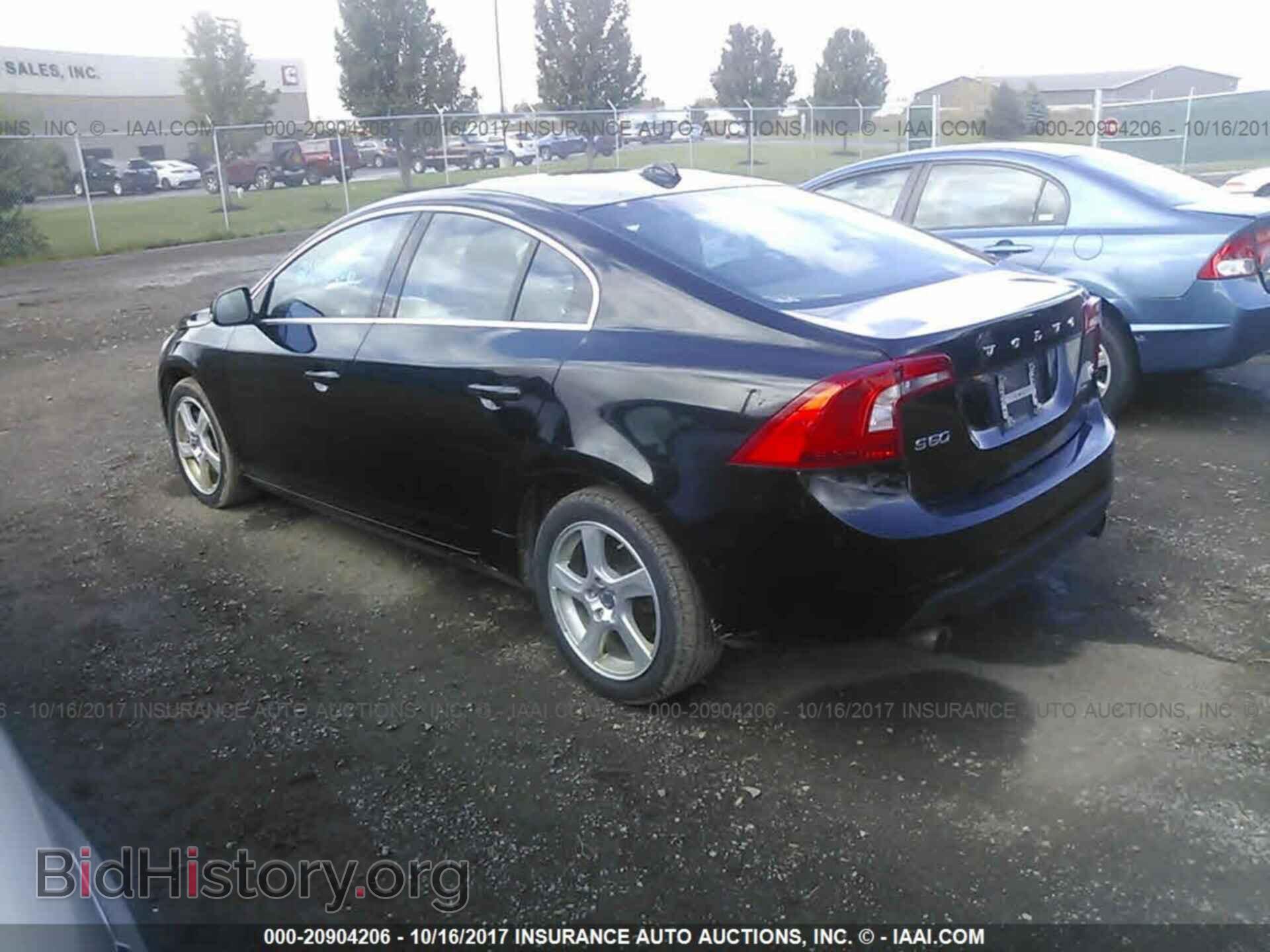 2012 Volvo S60 - VIN: YV1622FSXC2130847 - Фото 3