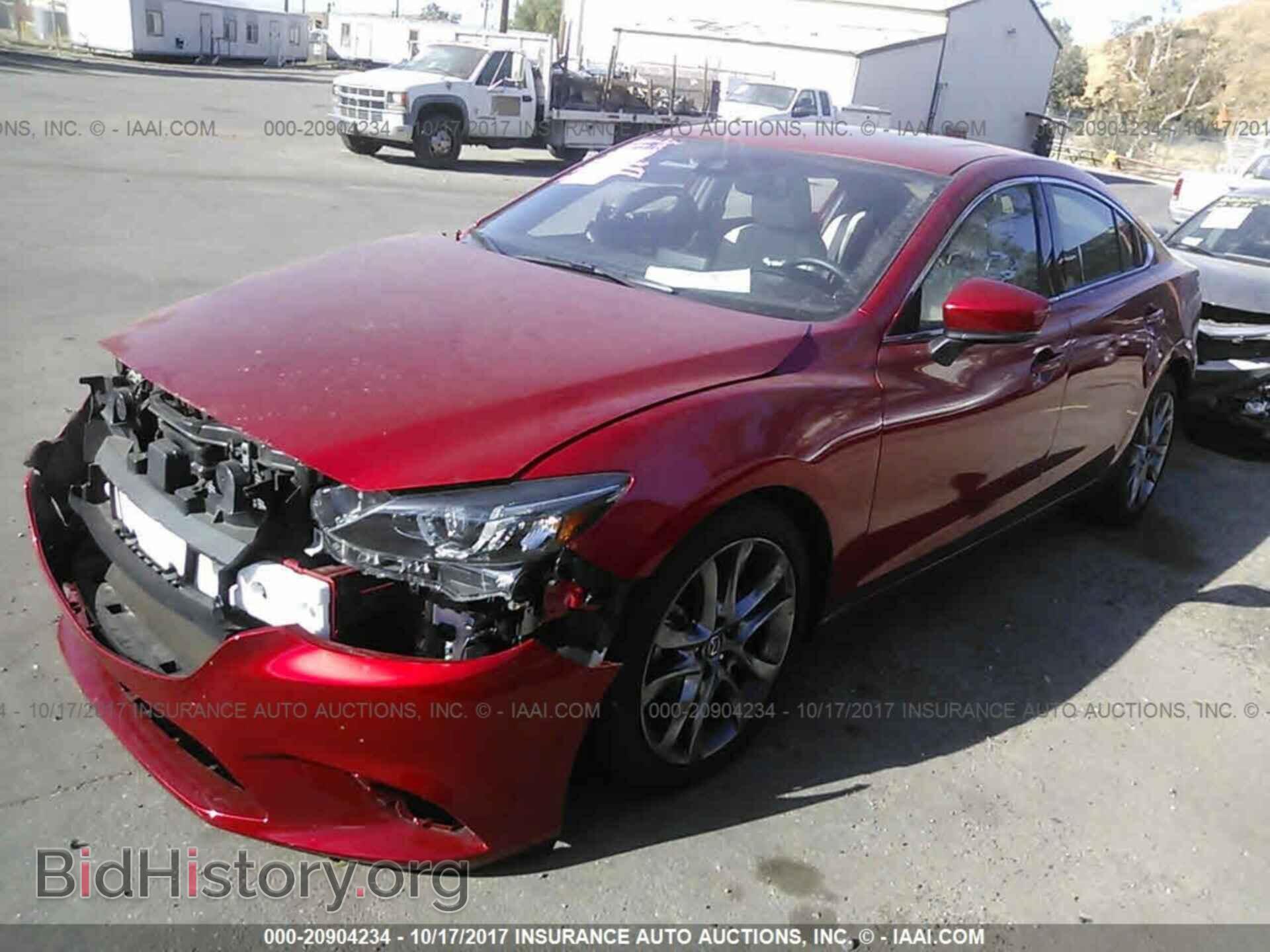 2017 Mazda 6 - VIN: JM1GL1X55H1131475 - Фото 2